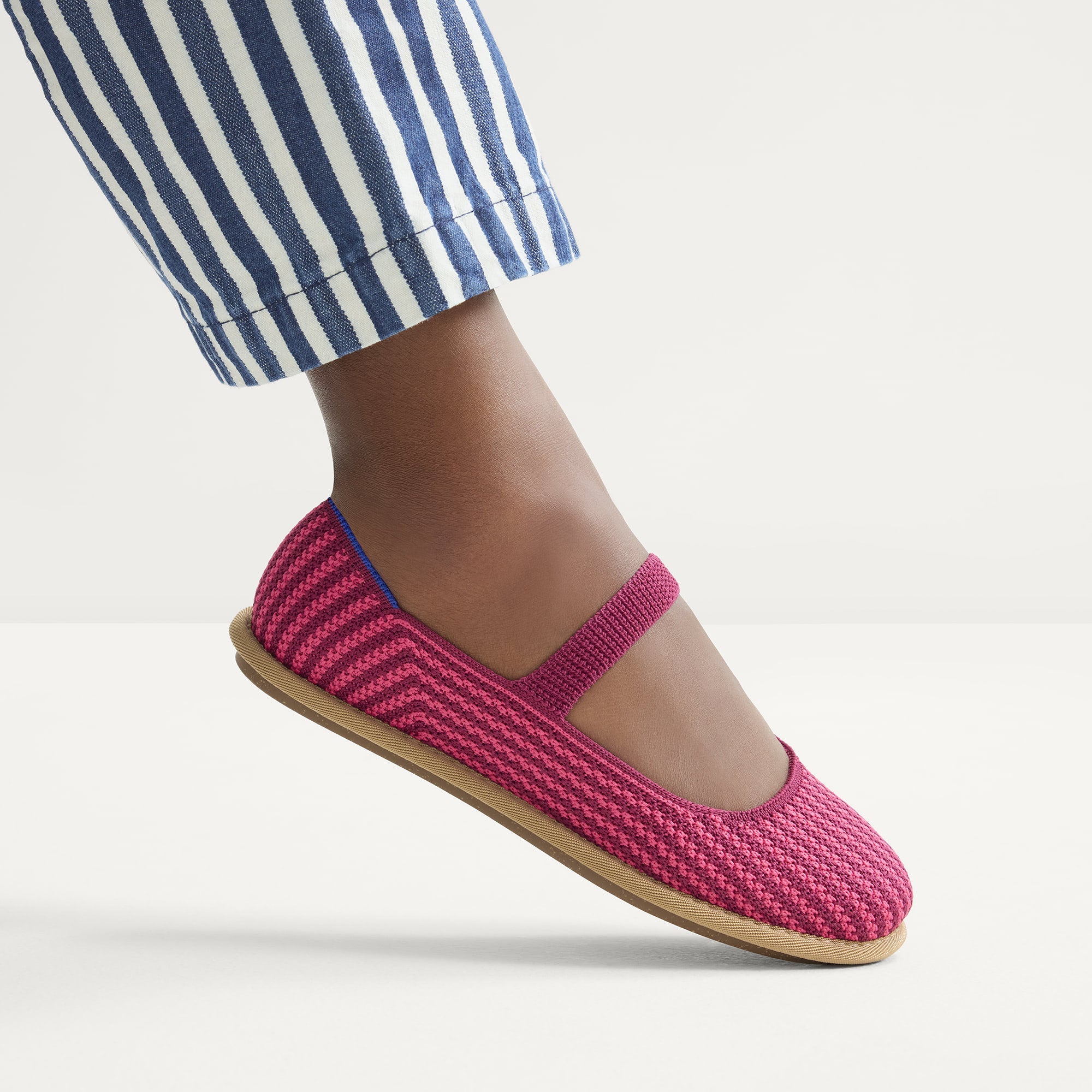 the cruiser mary jane raspberry stripe