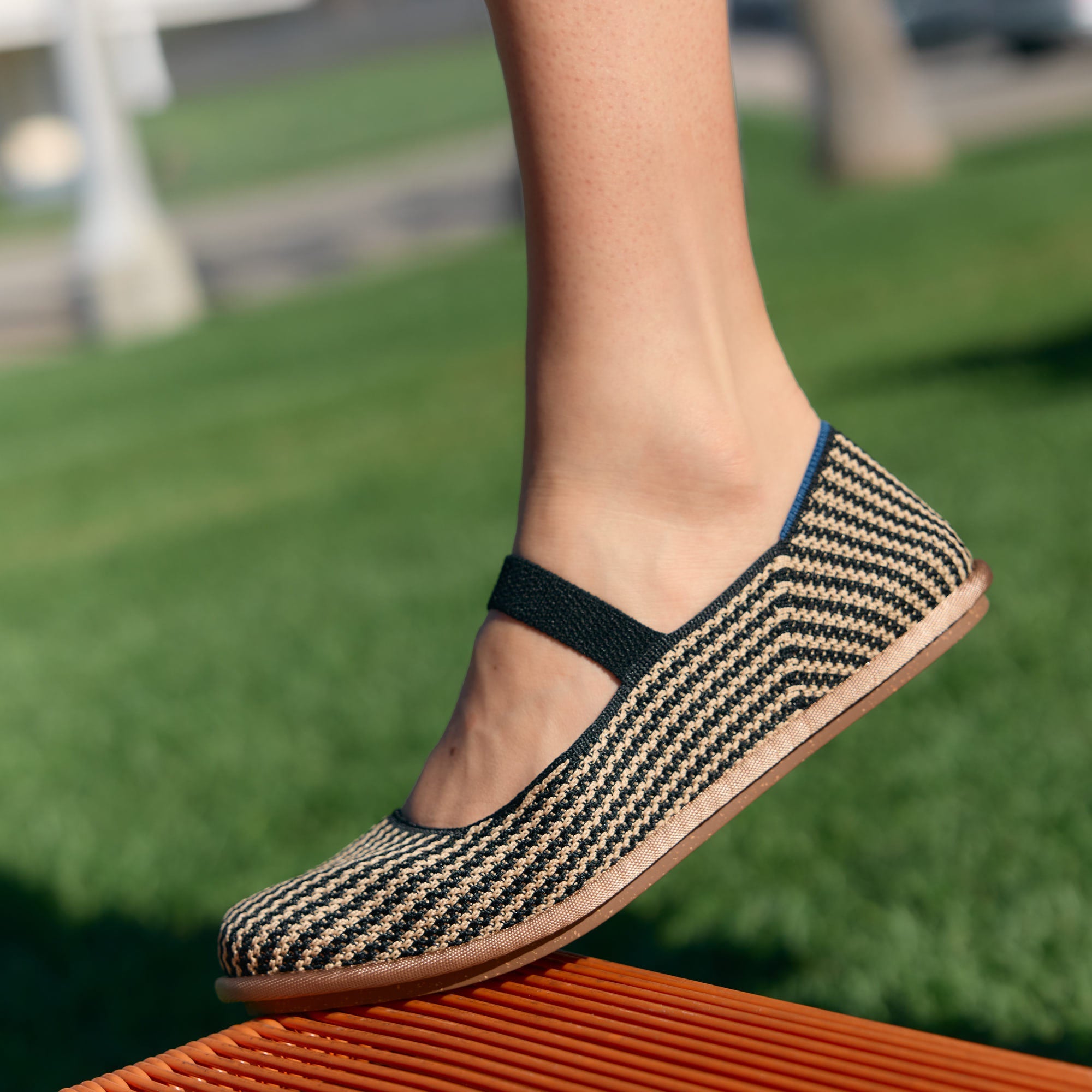 the cruiser mary jane toffee stripe