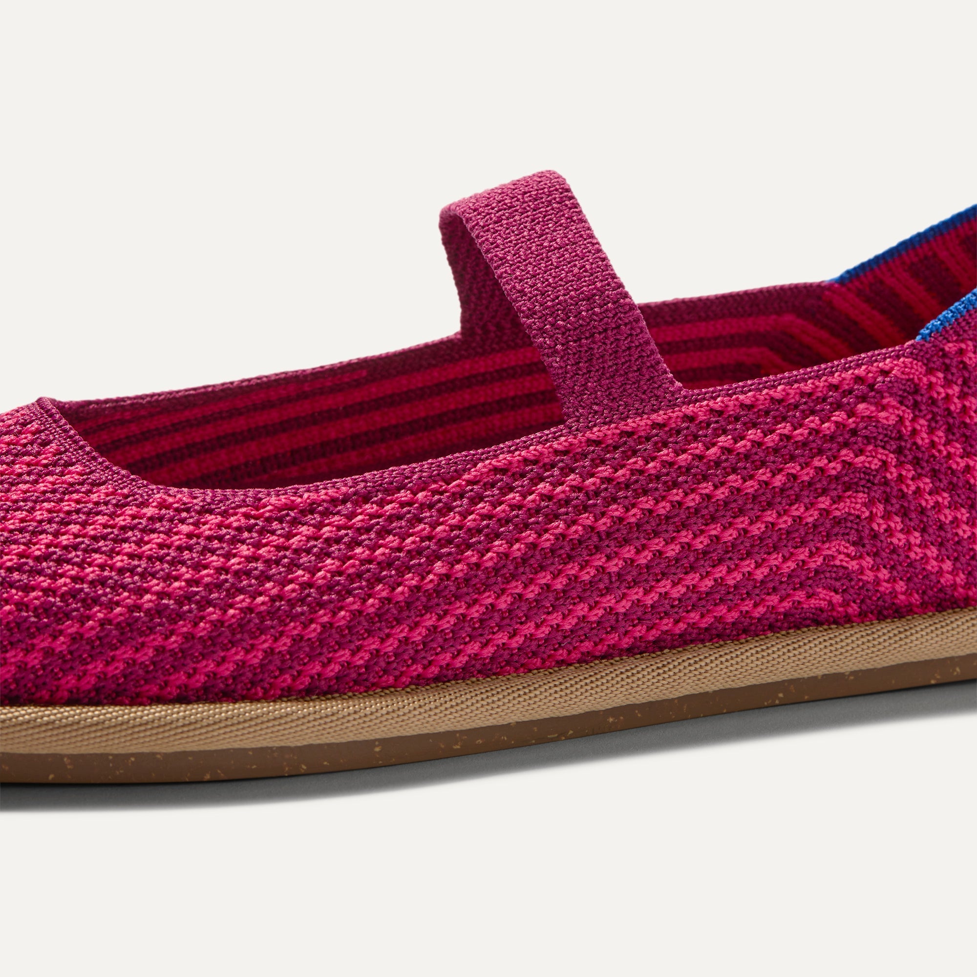 the cruiser mary jane raspberry stripe