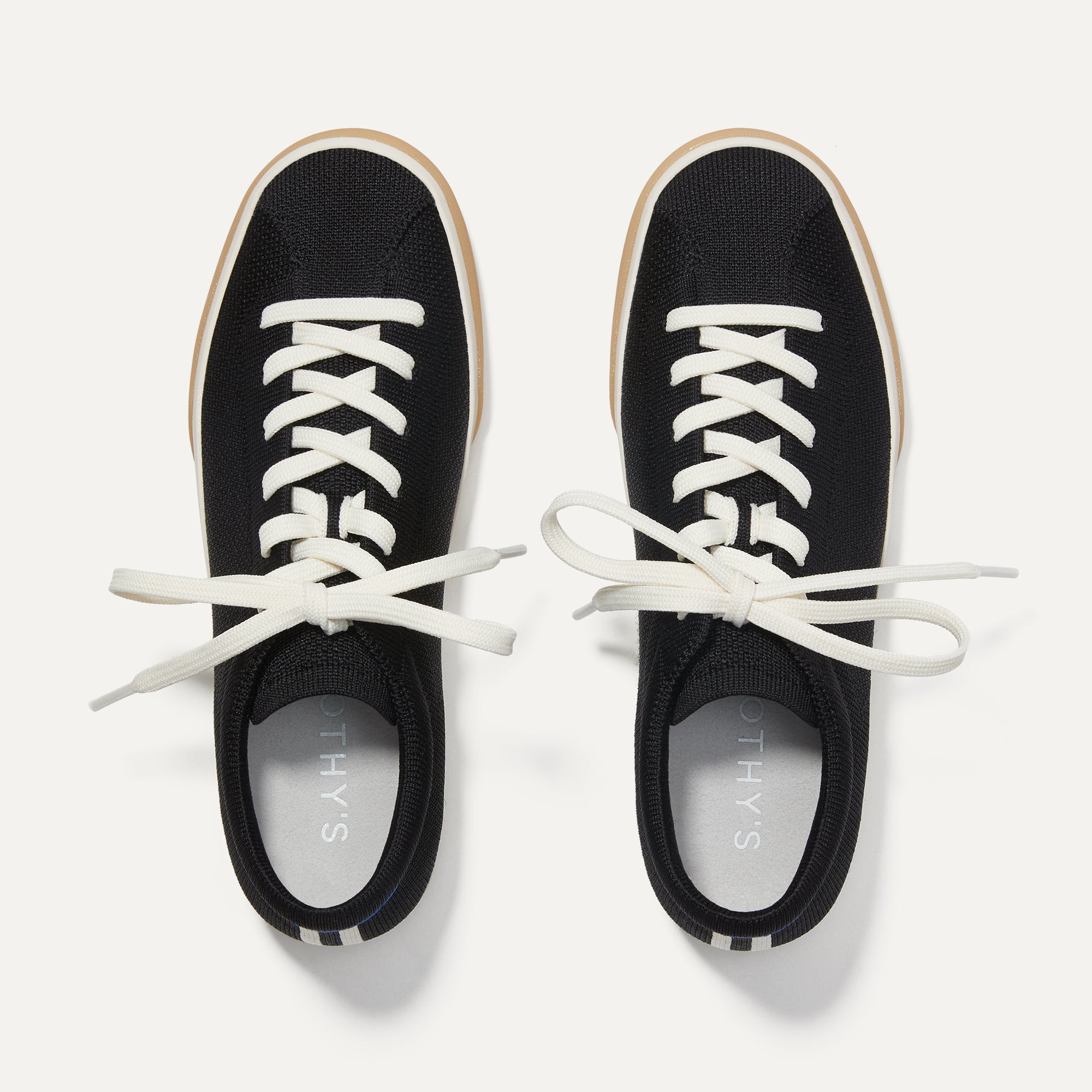 The Lace Up Sneaker - Black - 图片 4