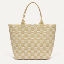 The Lightweight Tote - Checker Sand