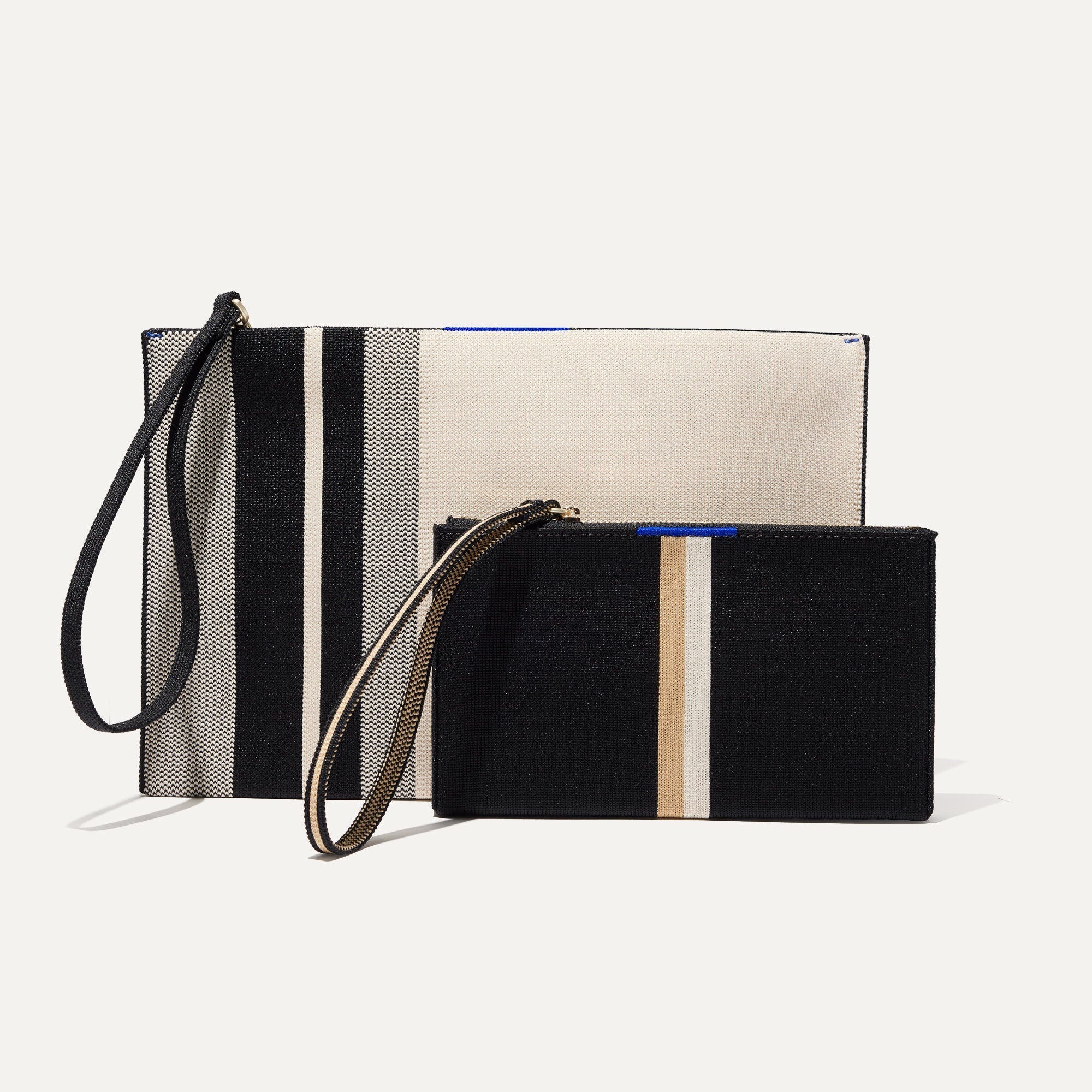 The Wallet Wristlet - Black Portobello Stripe - 图片 6