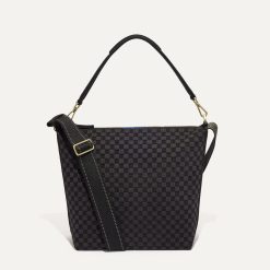 The Mini Zip Bucket - Black Sand