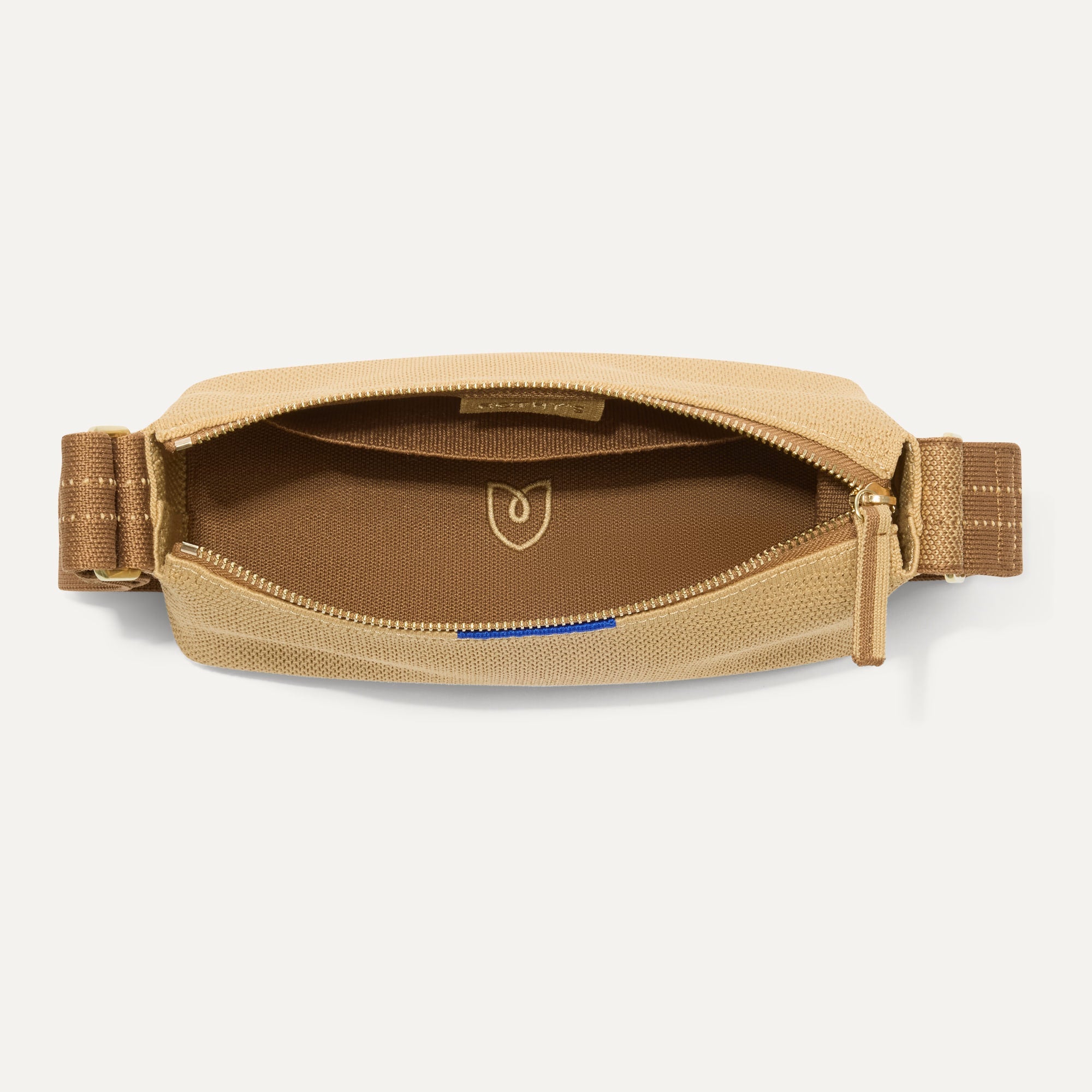 The Casual Crossbody - Brown Butter Raffia-Knit - 图片 5
