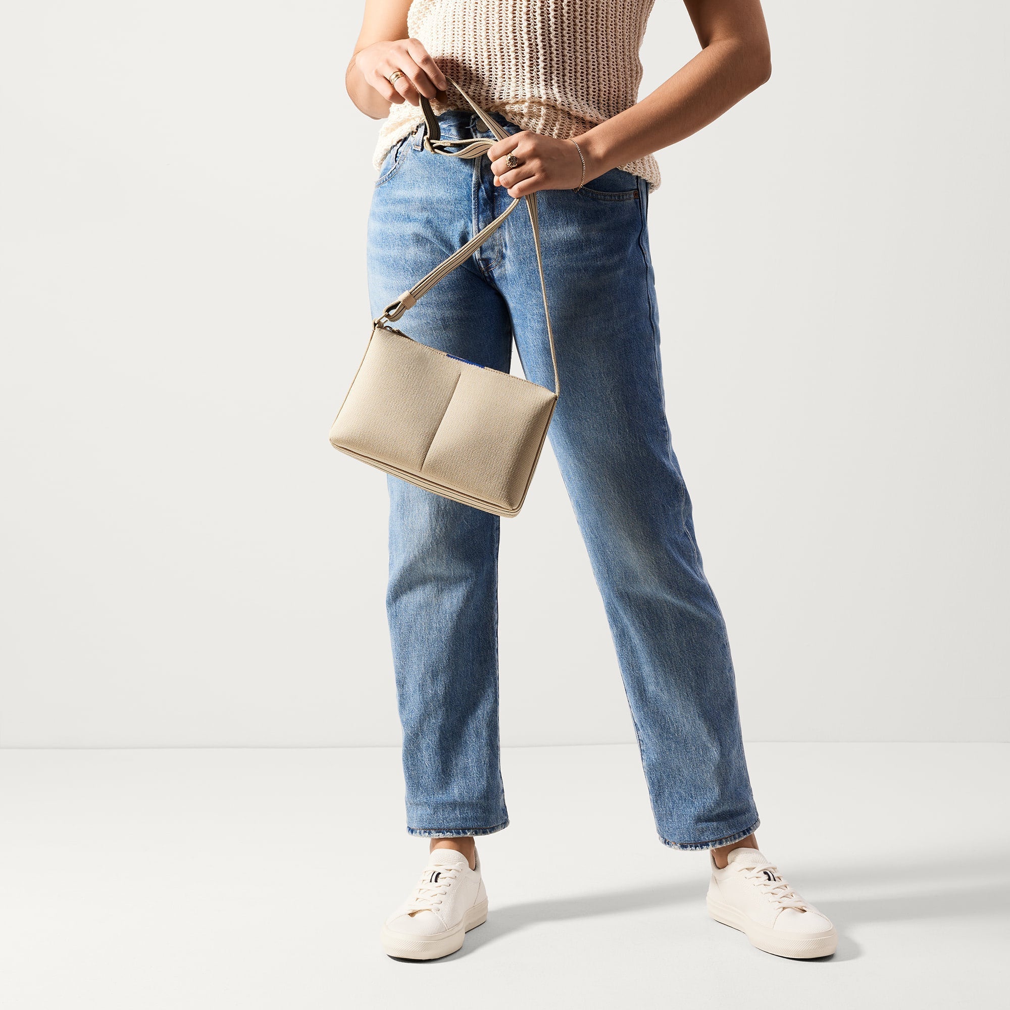 The Casual Crossbody - Parchment - 图片 4