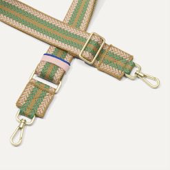 The Crossbody Strap - Earthy Chevron