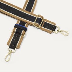 The Crossbody Strap - Khaki Stripe