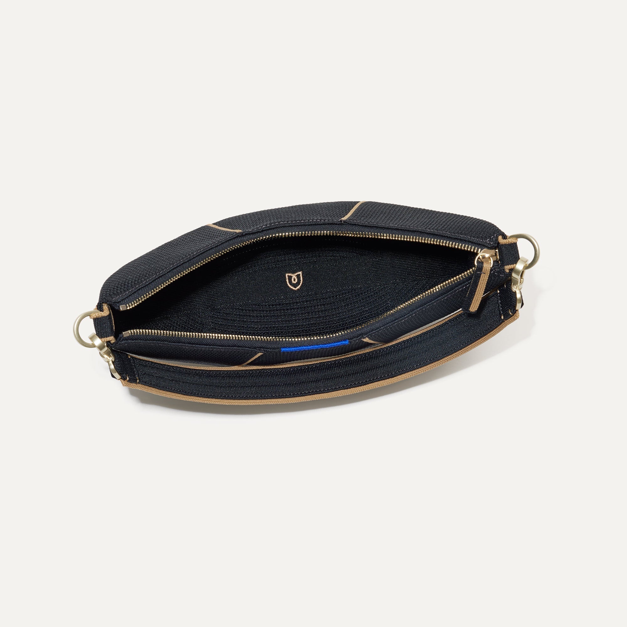 The Crescent Bag - Black - 图片 6