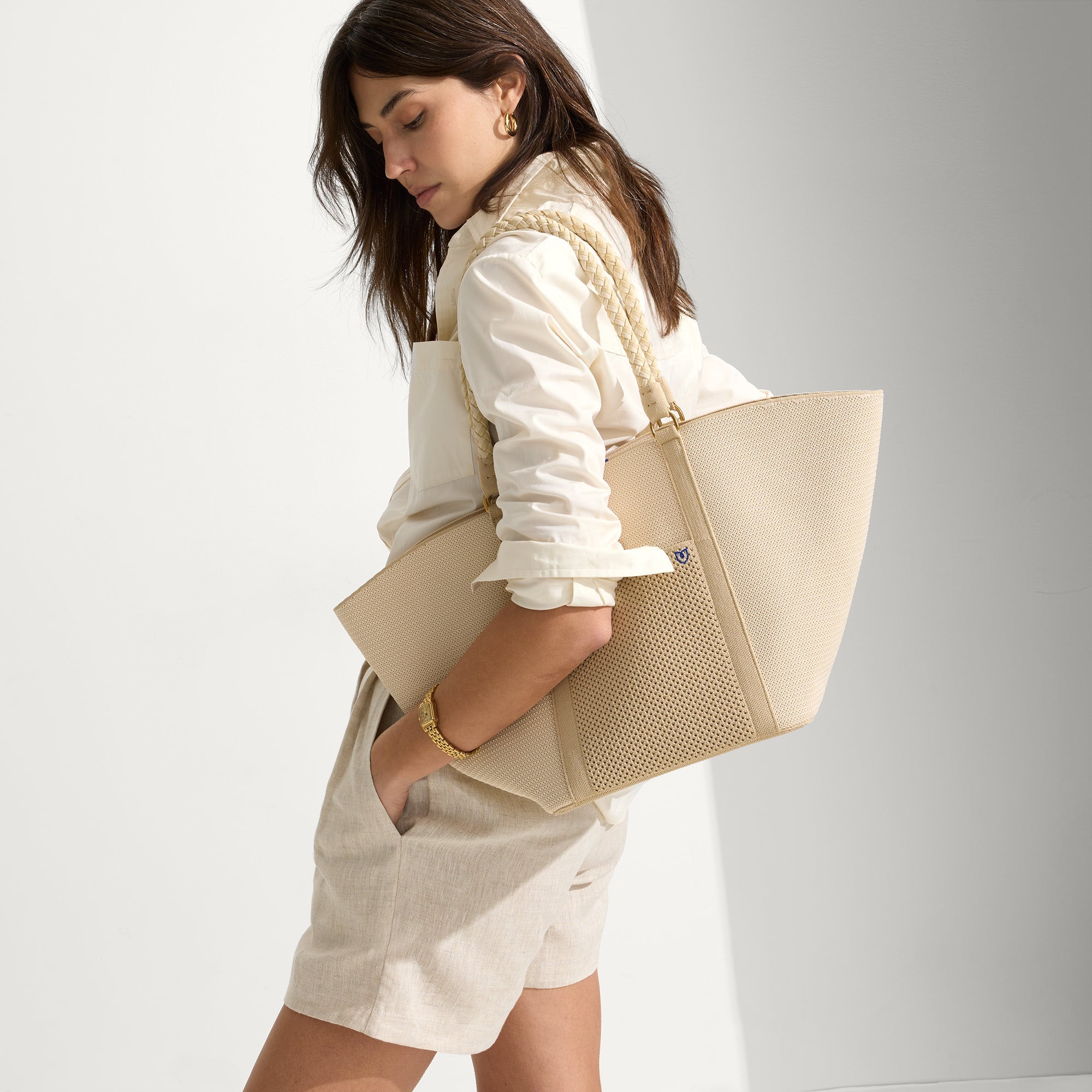 The Summer Tote - Meringue - 图片 3