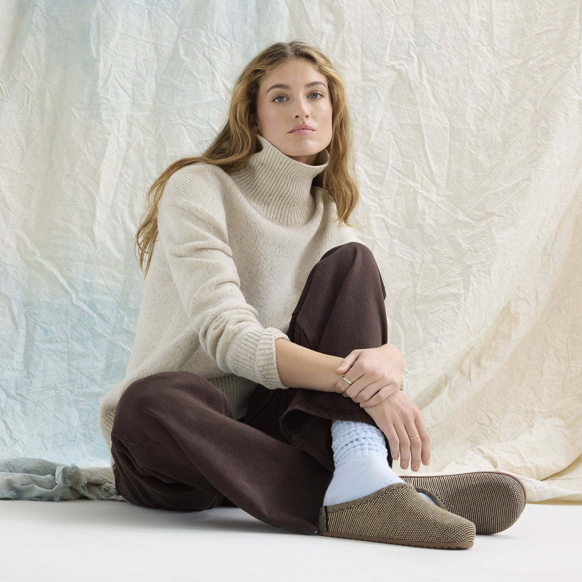 The Casual Clog - Toffee Raffia-Knit - 图片 3