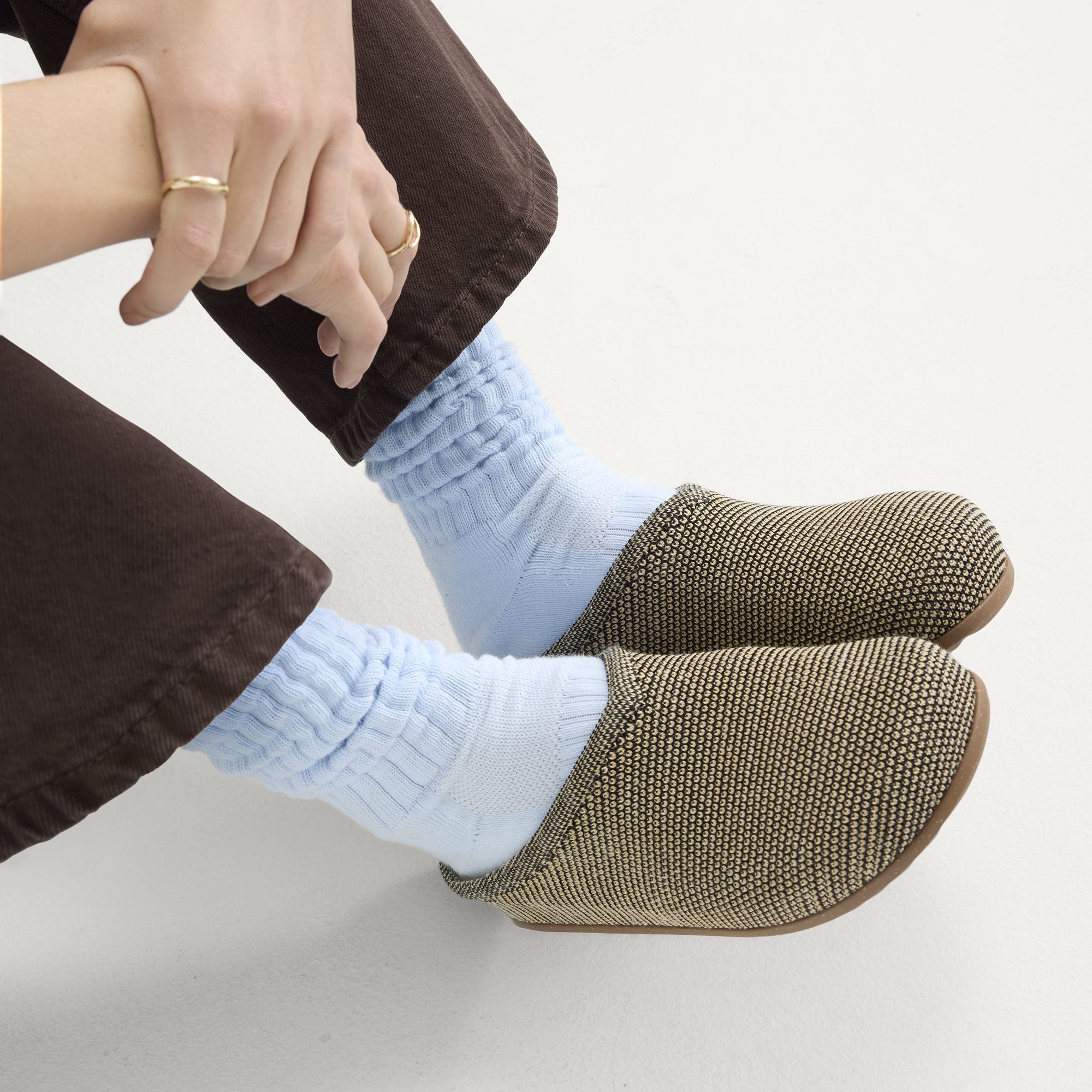 The Casual Clog - Toffee Raffia-Knit - 图片 2