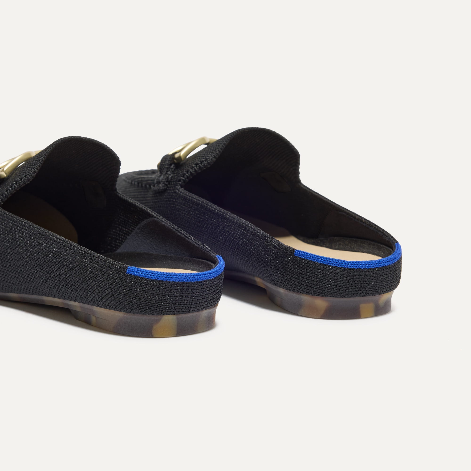 The Double Bit Loafer Mule - Black - 图片 6
