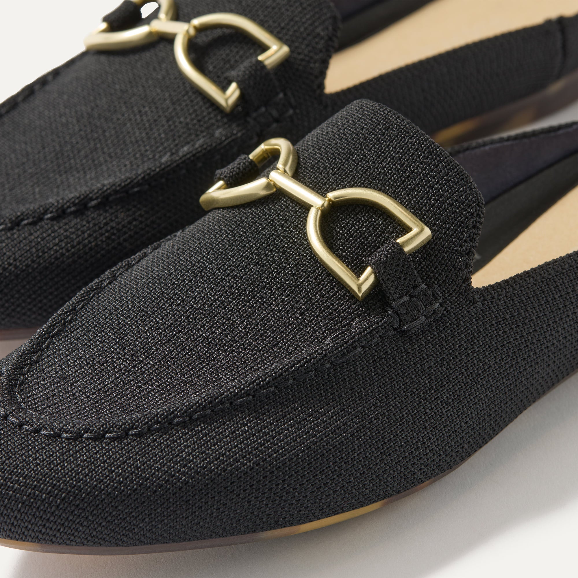 The Double Bit Loafer Mule - Black - 图片 2