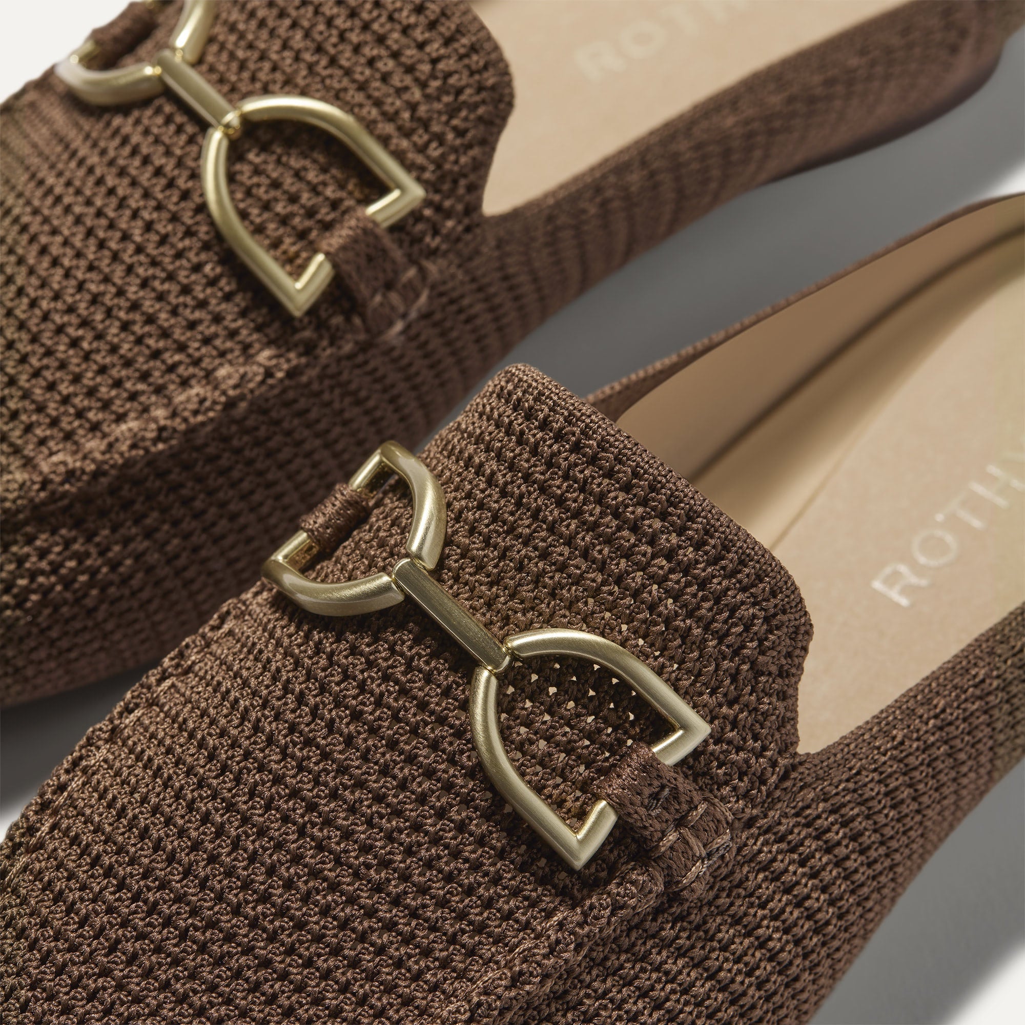 The Double Bit Loafer Mule - Cinnamon Raffia-Knit - 图片 2