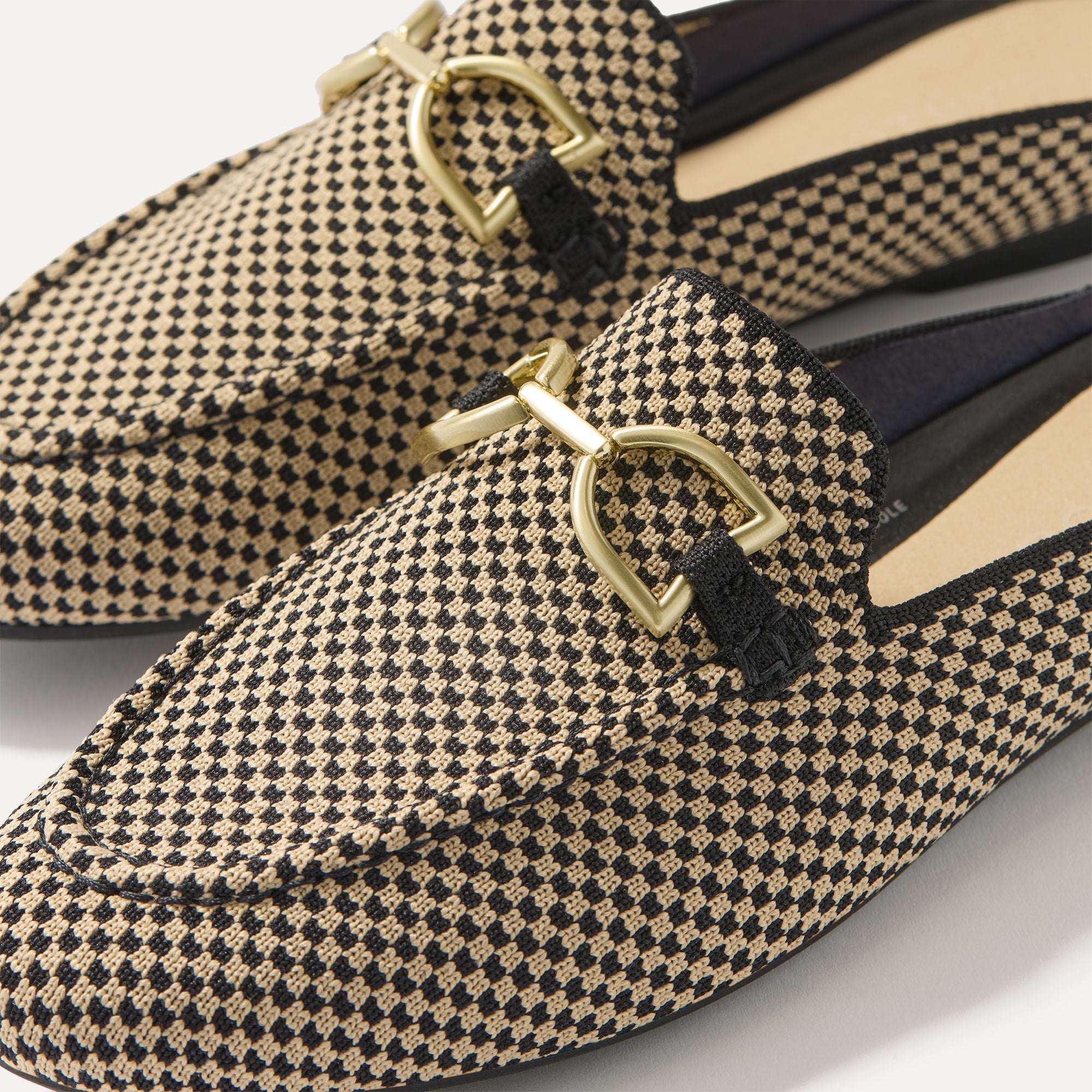 The Double Bit Loafer Mule - Classic Micro Check - 图片 2