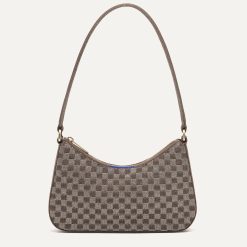 The Mini Shoulder Bag - Light Pewter