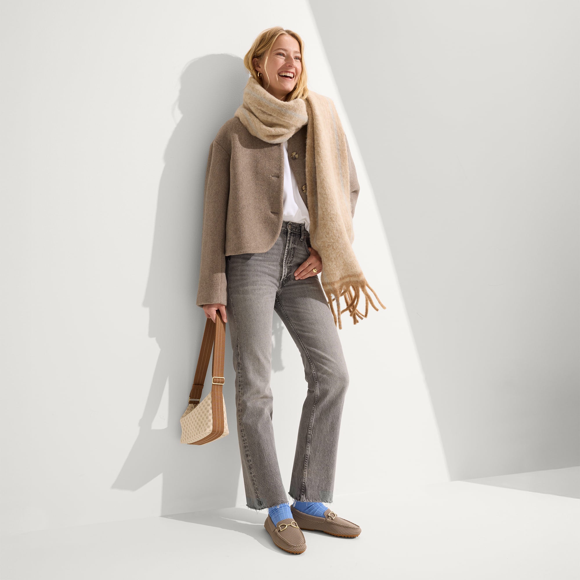 The Casual Crossbody - Vanilla Wafer - 图片 3