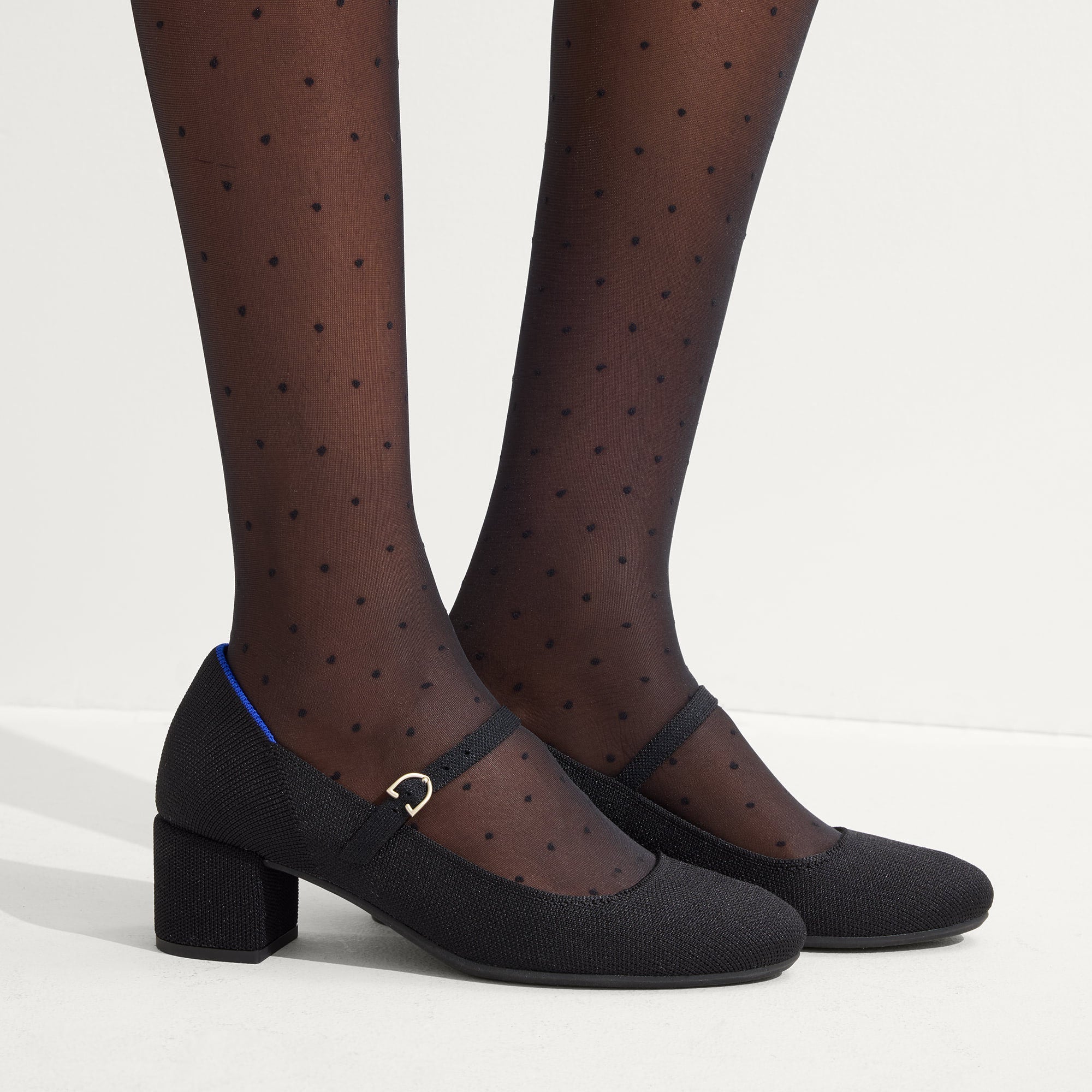 The Mary Jane Heel - Black - 图片 2