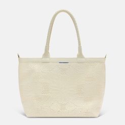 The Lightweight Zip Tote - Moonflower