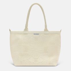 The Lightweight Zip Tote - Moonflower