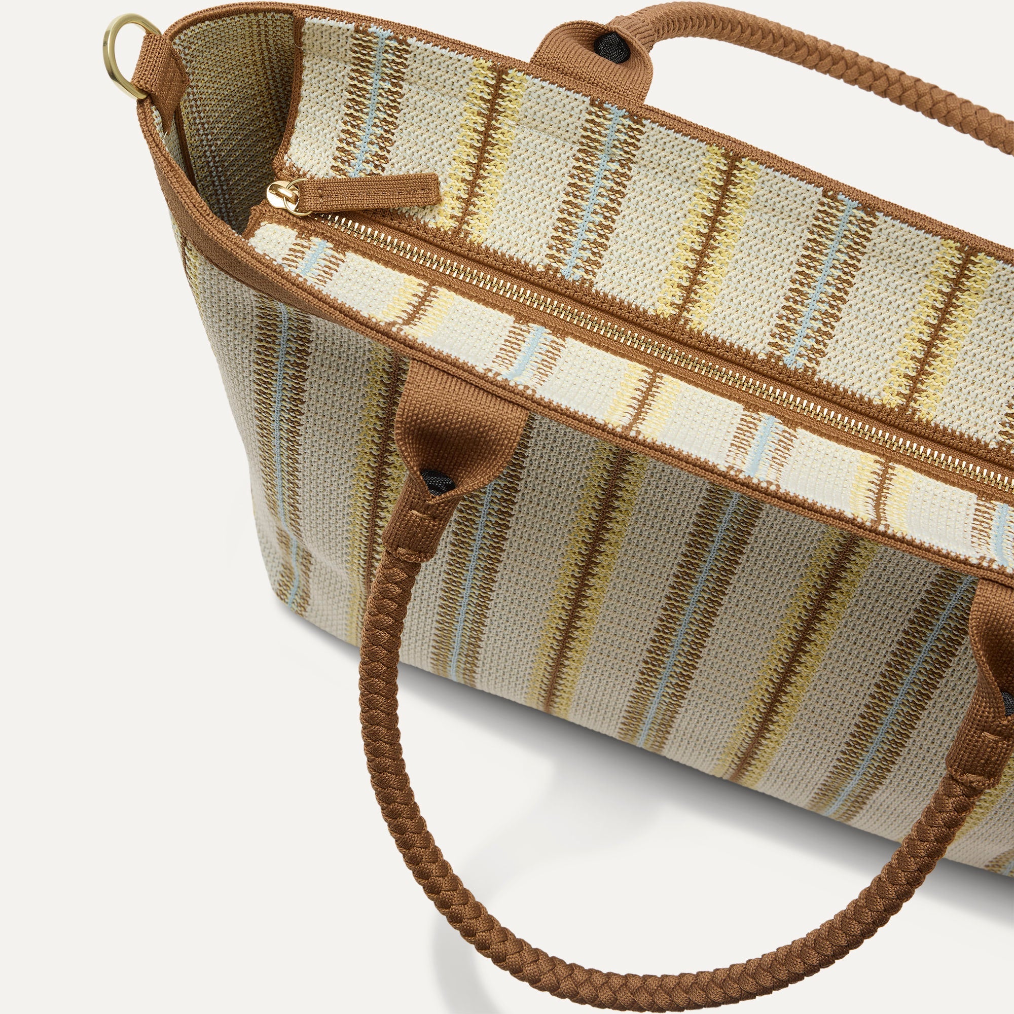 The Lightweight Zip Tote - Sunbeam Market Stripe - 图片 5