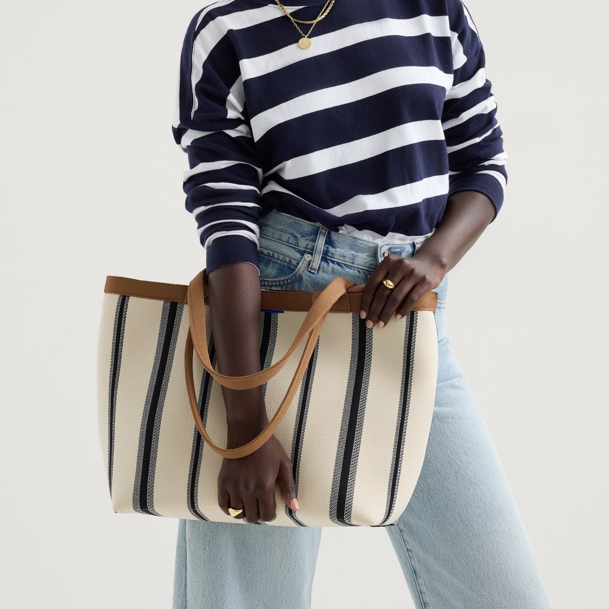 The Lightweight Zip Tote - Coastline - 图片 4