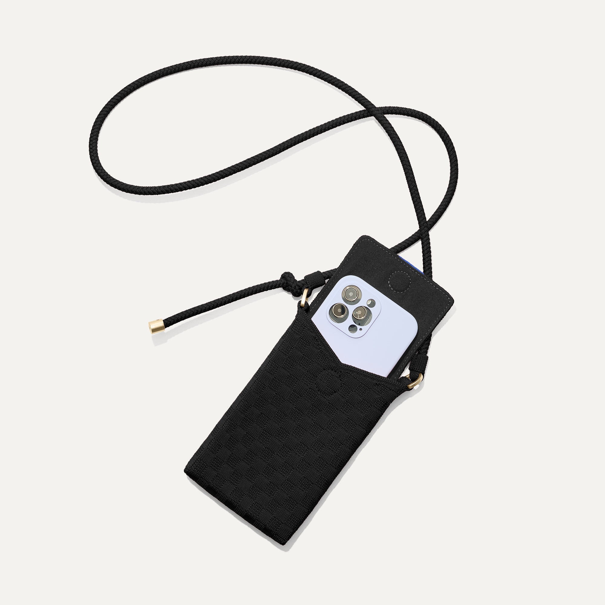 The Phone Crossbody - Black Sand - 图片 5