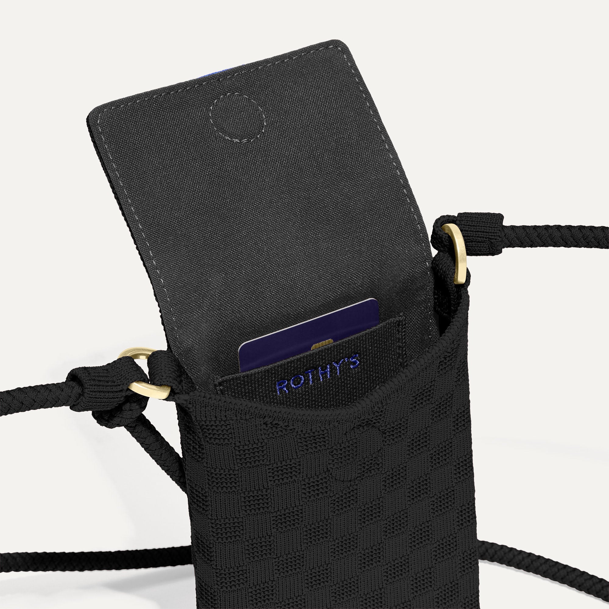 The Phone Crossbody - Black Sand - 图片 6