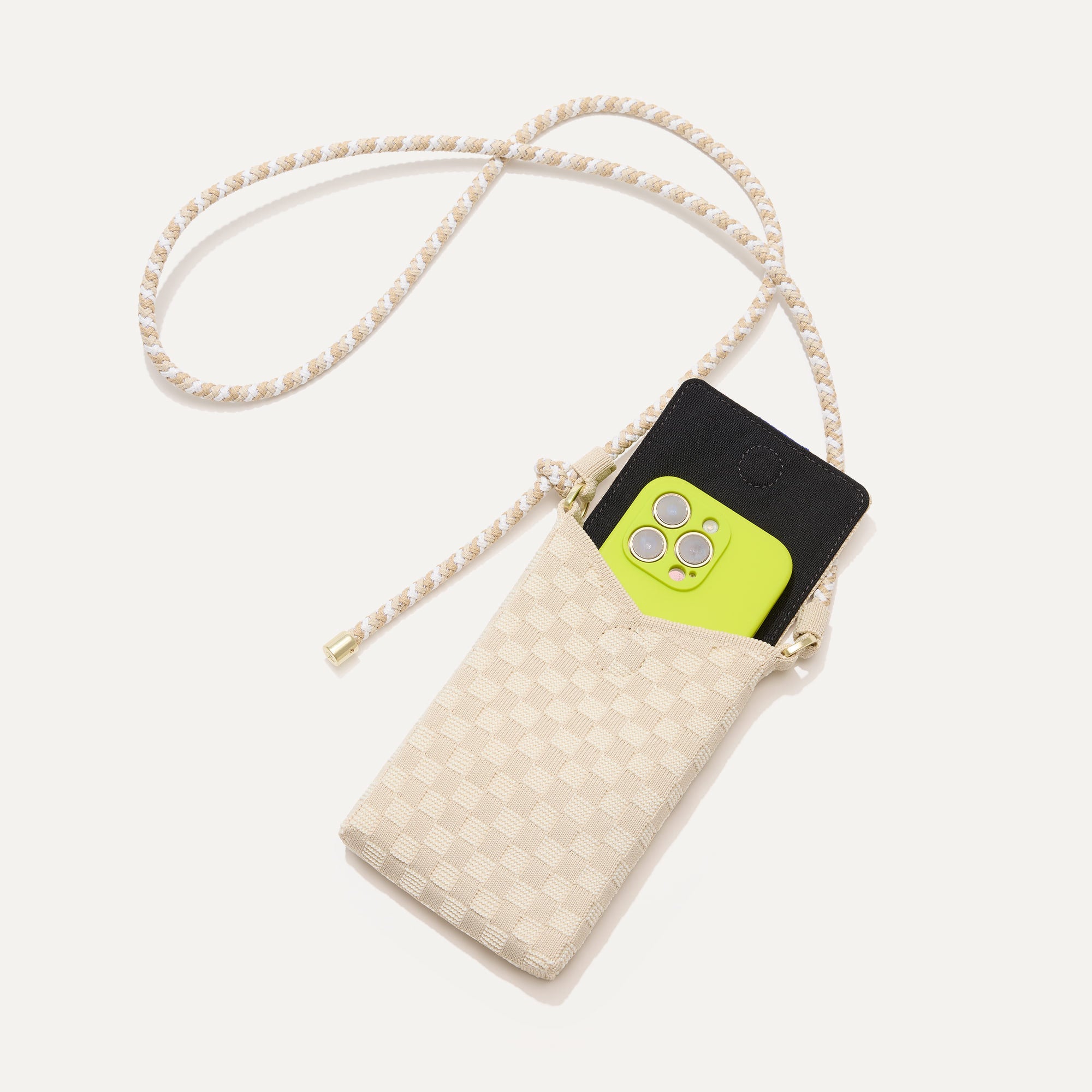 The Phone Crossbody - White Sand - 图片 5