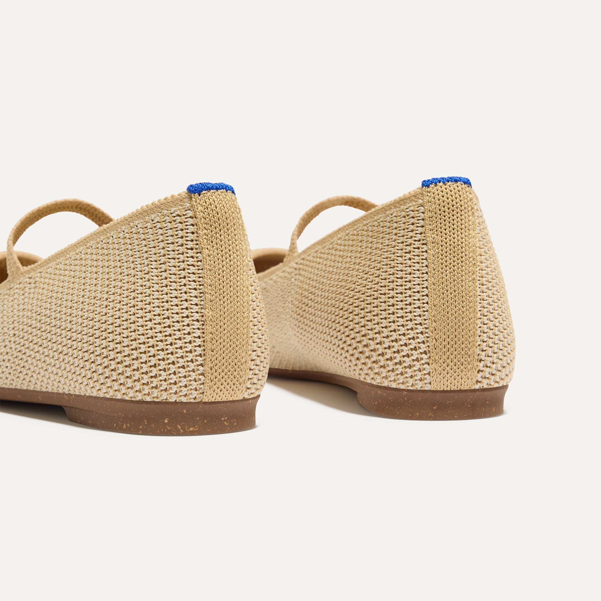 The Max Square Mary Jane - Cream Raffia-Knit - 图片 7