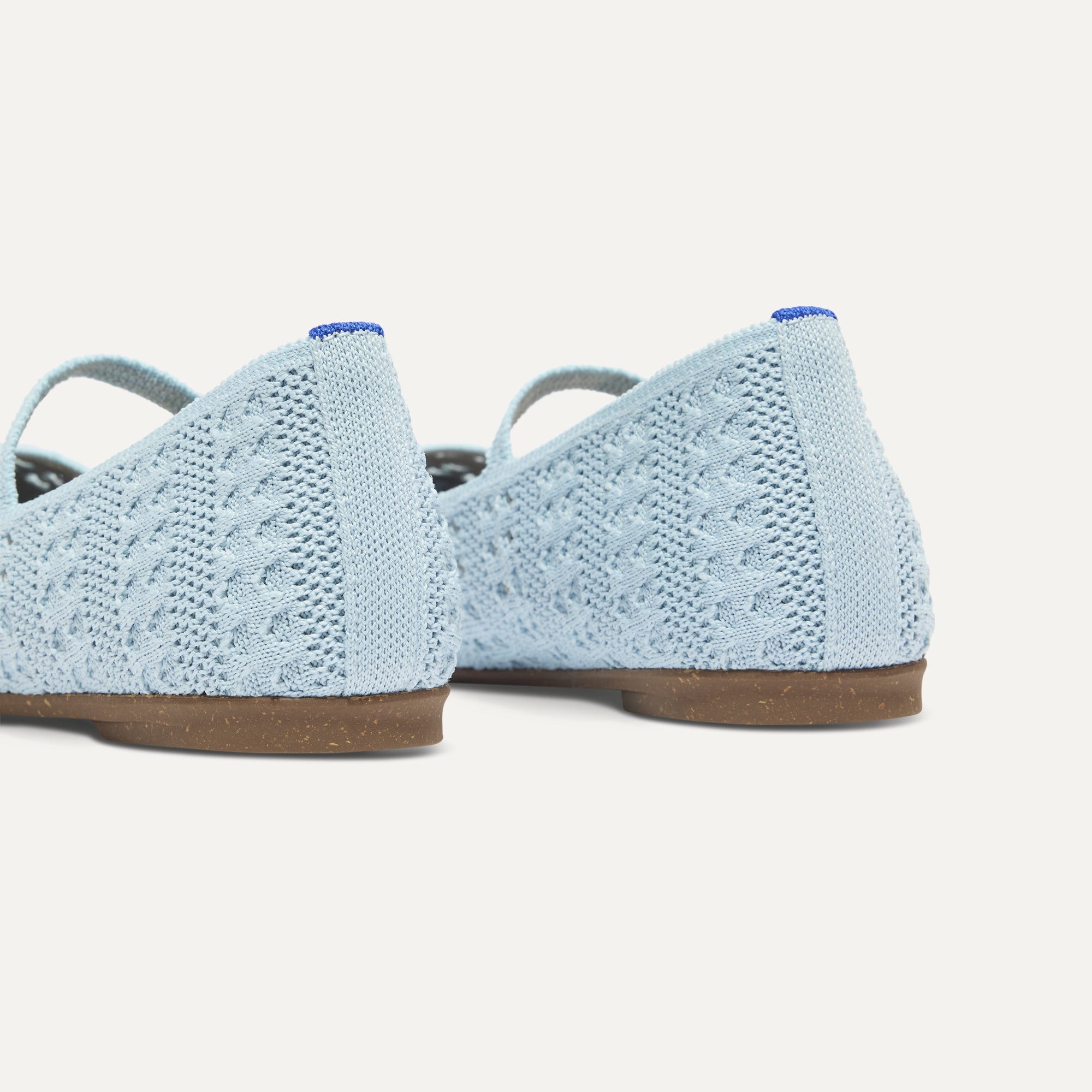 The Max Square Mary Jane - Powder Blue Crochet - 图片 6
