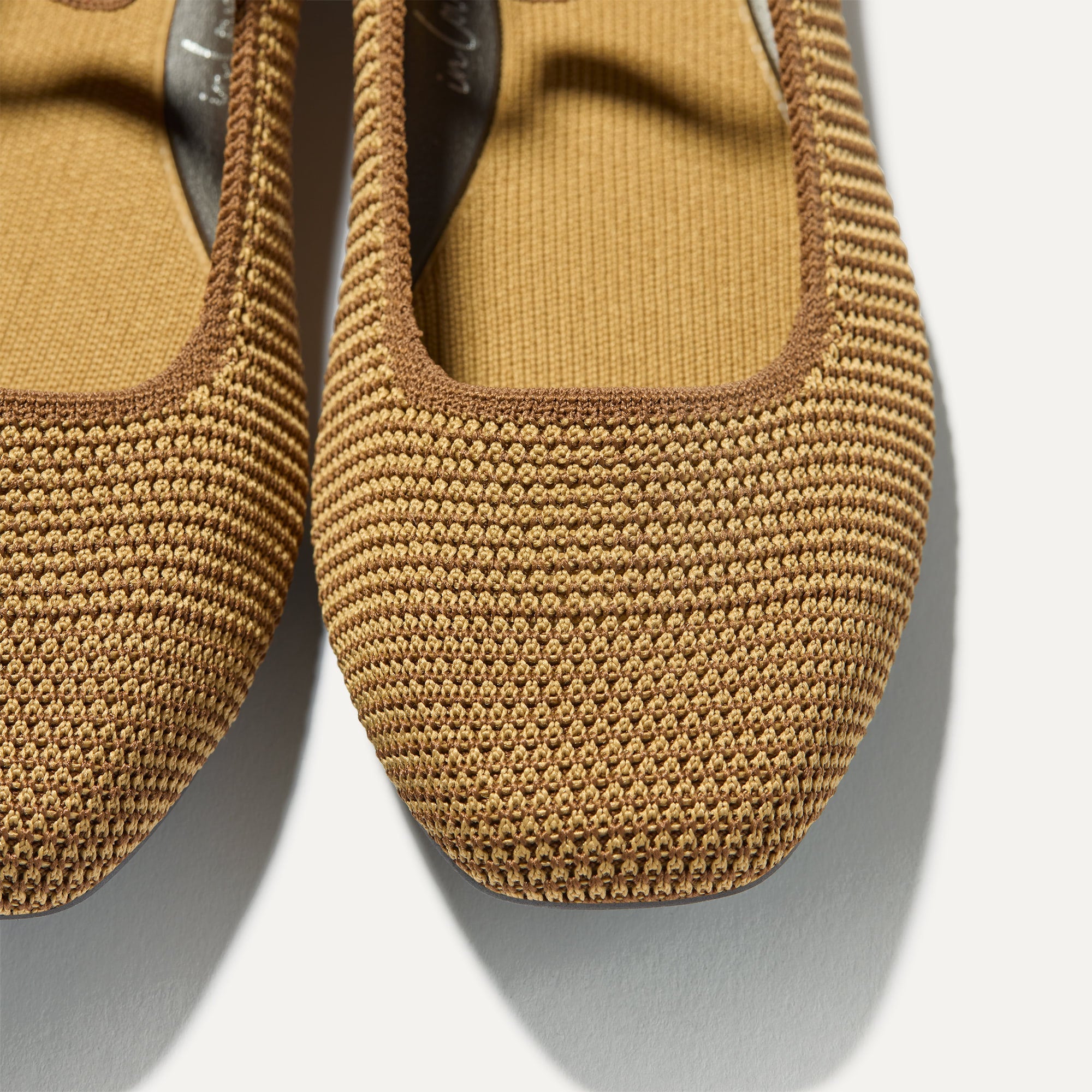 The Max Square Mary Jane - Wheat Raffia-Knit - 图片 4