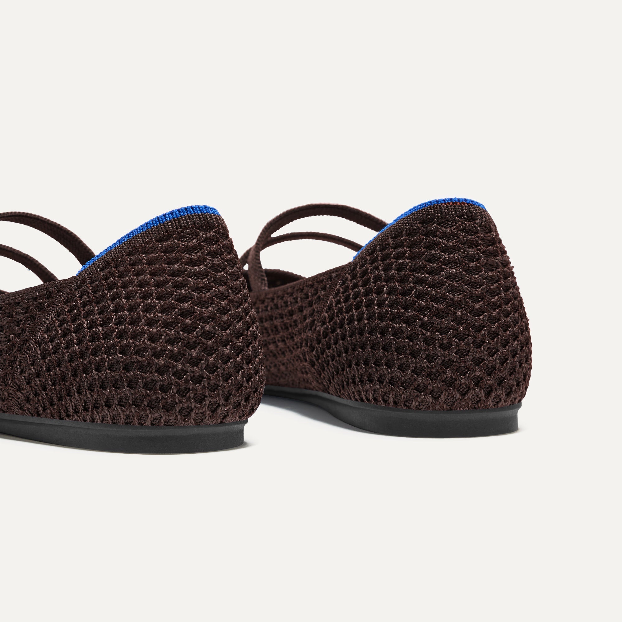 The Double Buckle Mary Jane - Chocolate Mesh - 图片 6