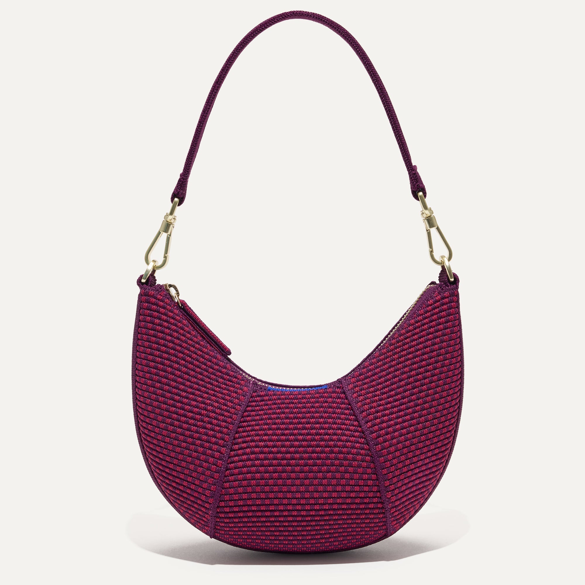The Mini Crescent Bag - Beet - 图片 2