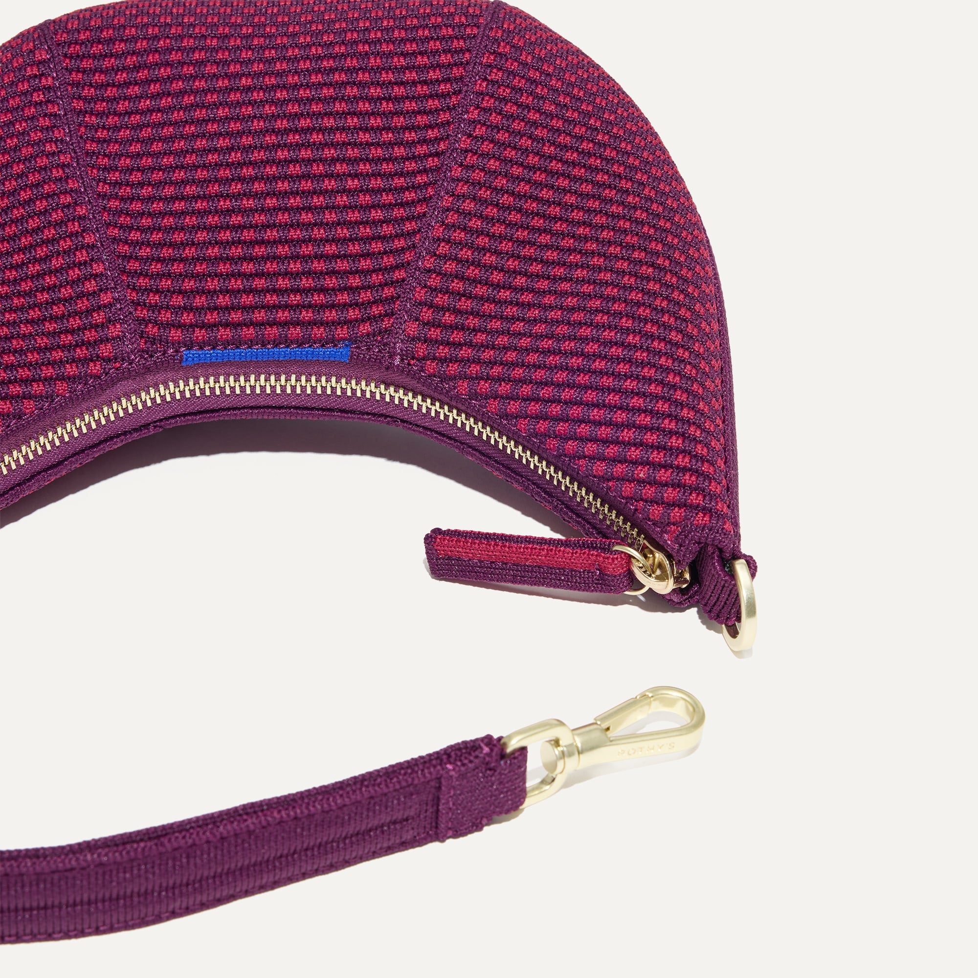The Mini Crescent Bag - Beet - 图片 8