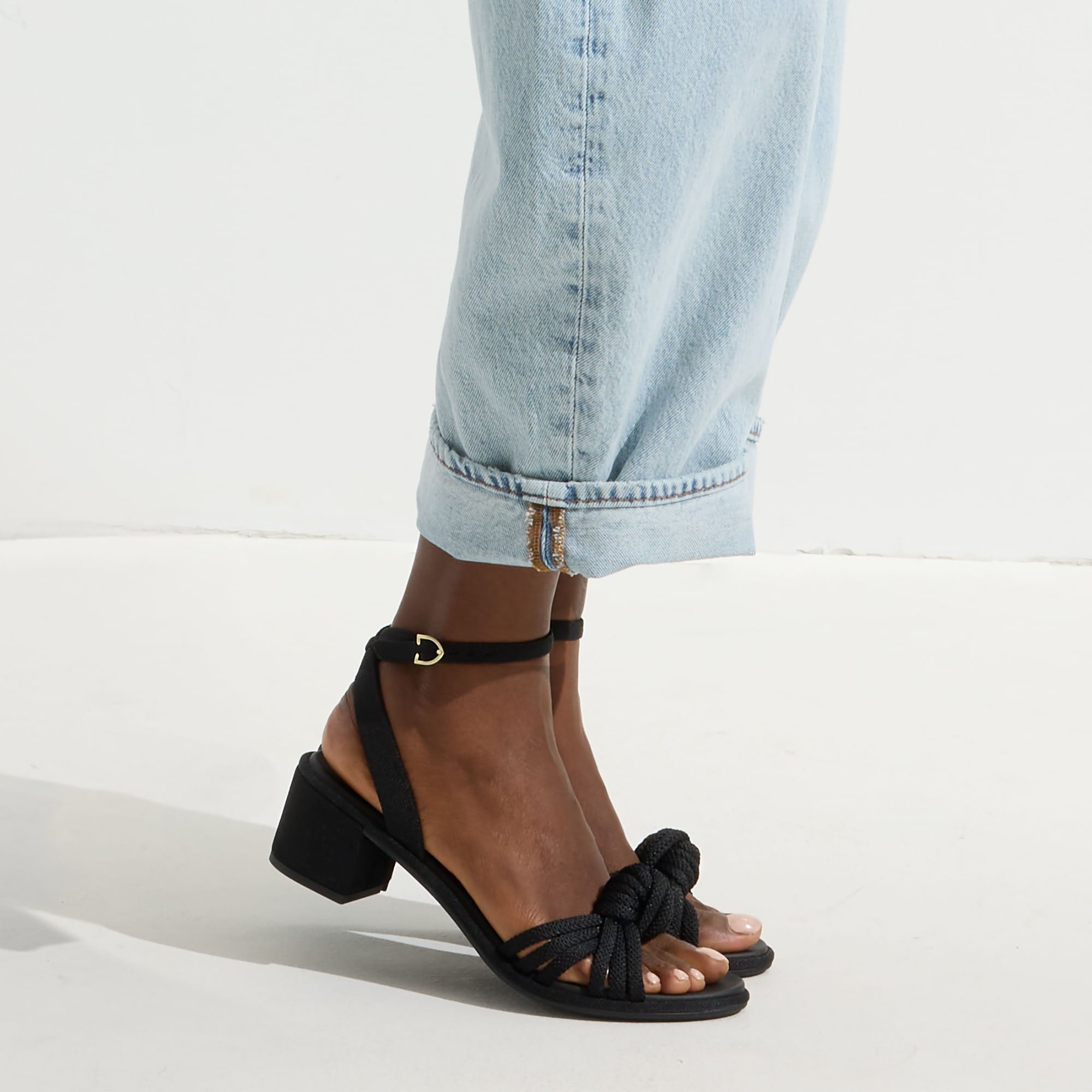 The Knot Sandal - Black - 图片 3