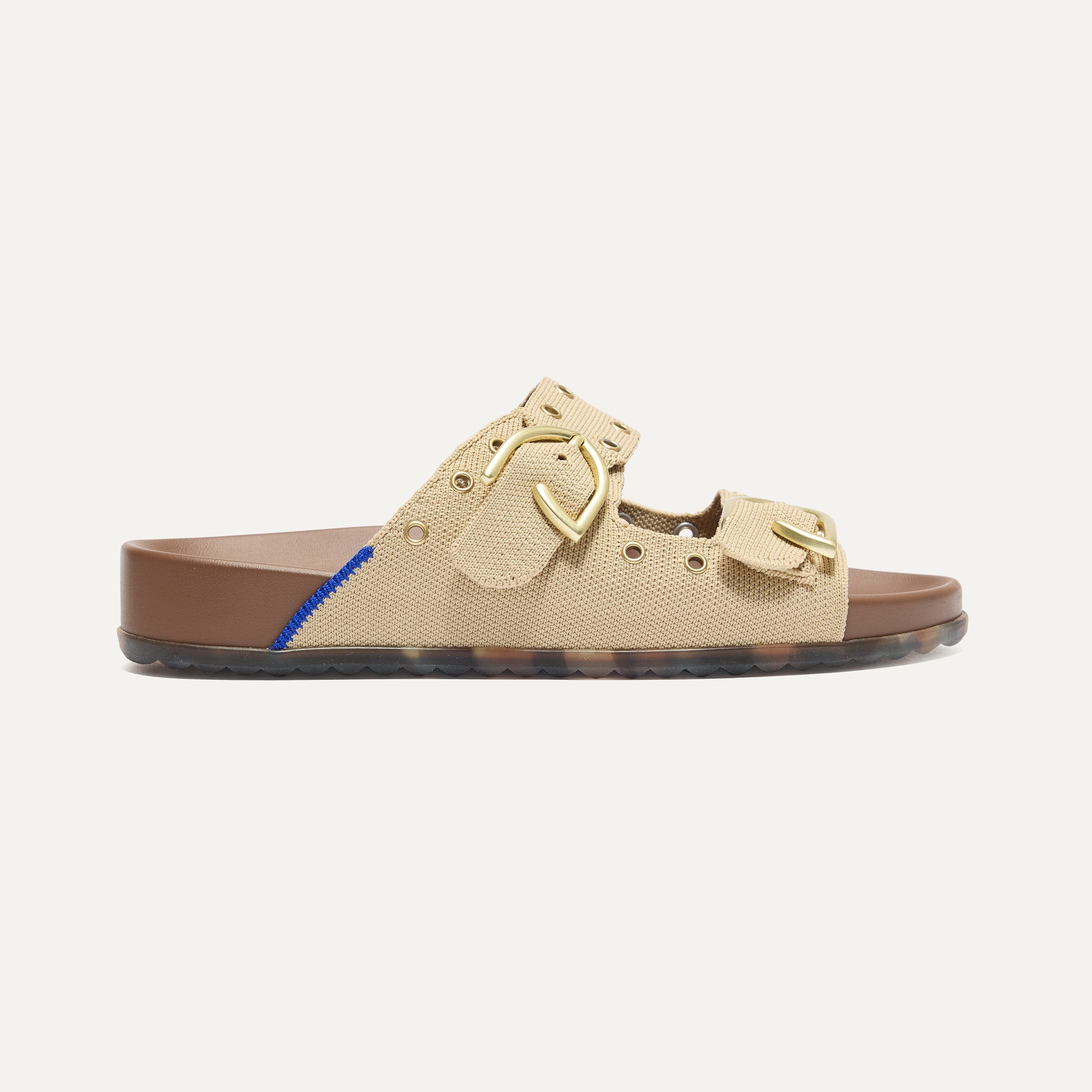 The Buckle Slide - Eyelet Wheat - 图片 6