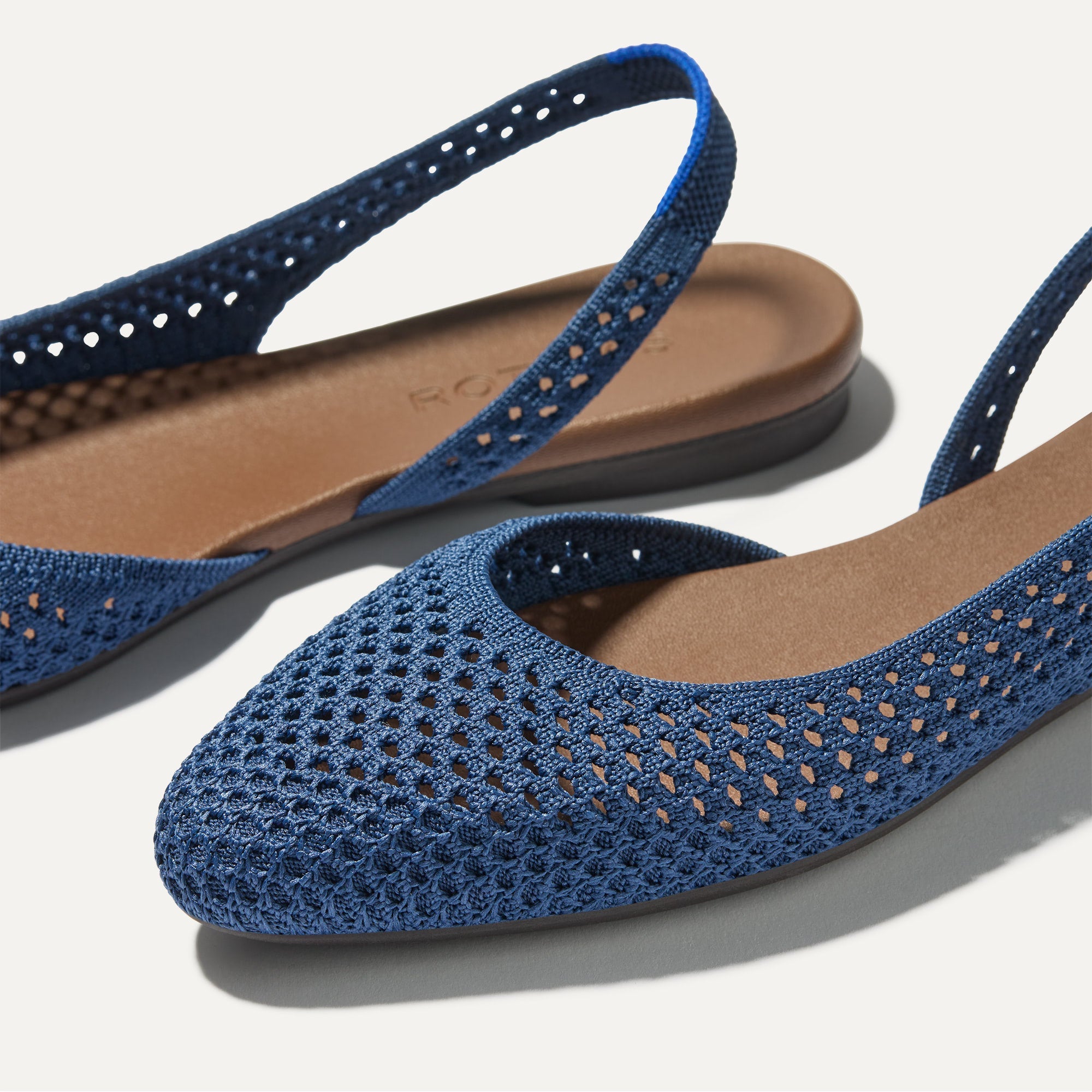 The Almond Slingback - Deep Sea Mesh - 图片 4