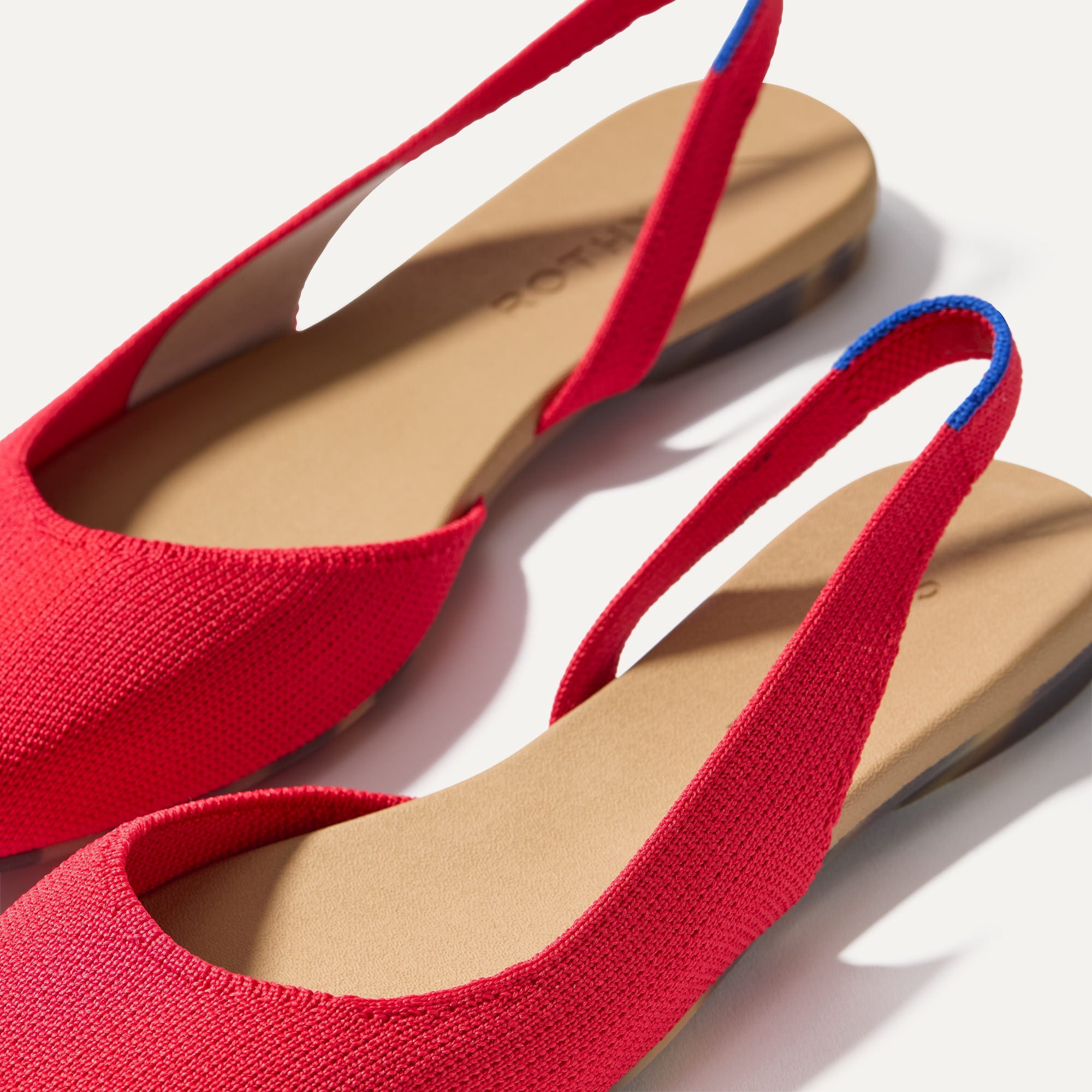 The Almond Slingback - Lollipop Red - 图片 5