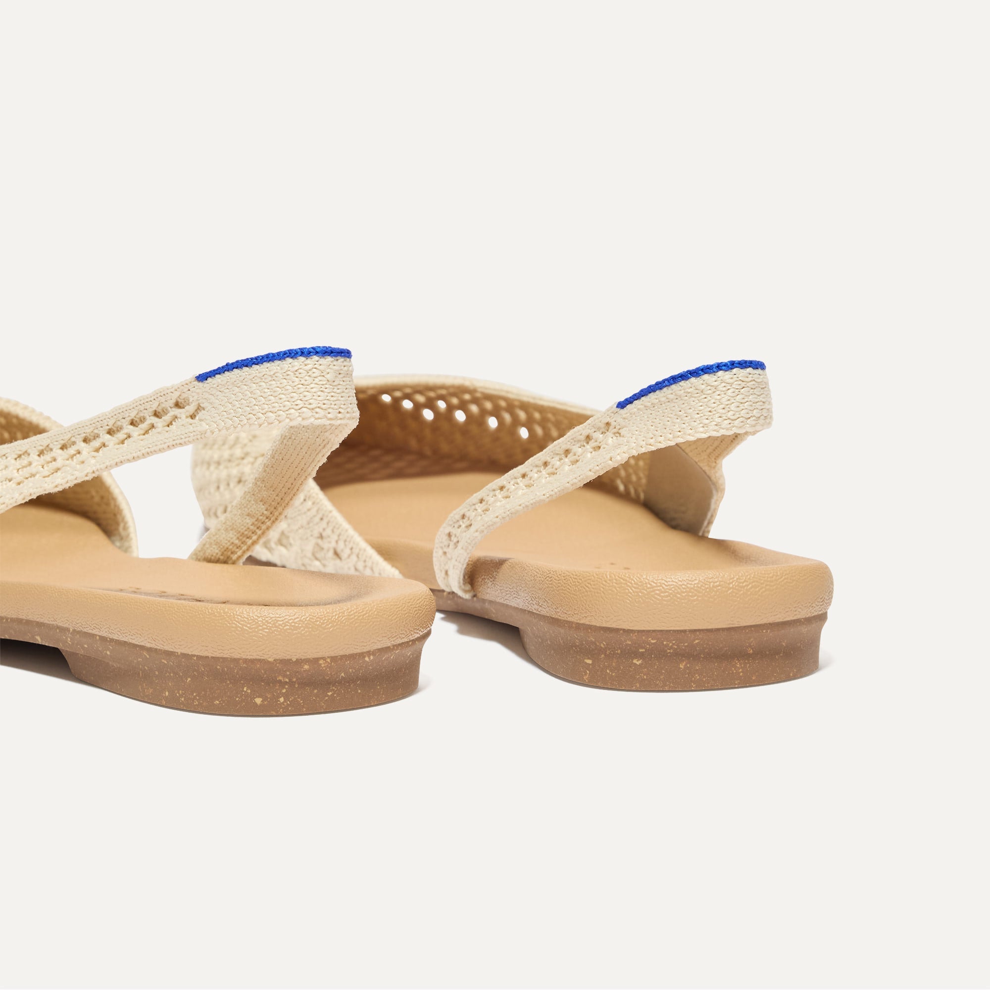 The Almond Slingback - Off White Mesh - 图片 6
