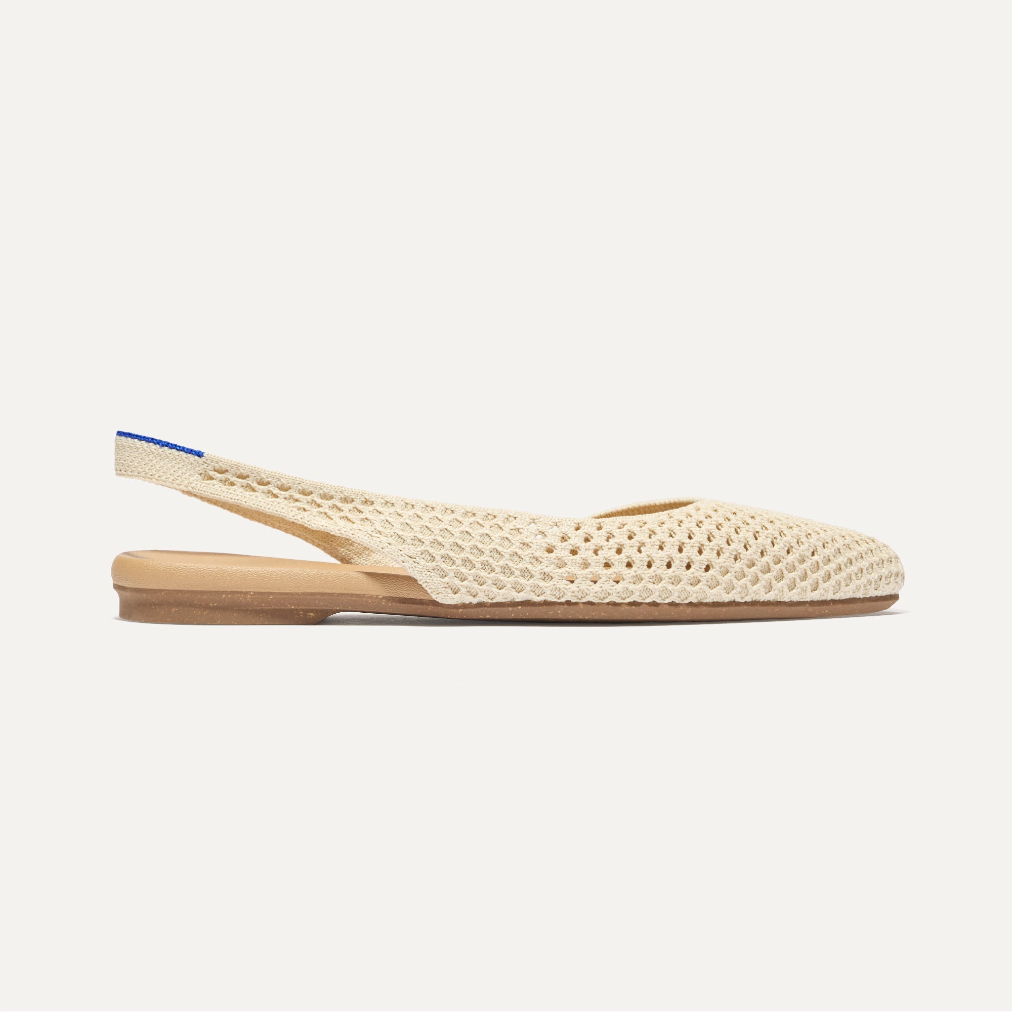 The Almond Slingback - Off White Mesh - 图片 5