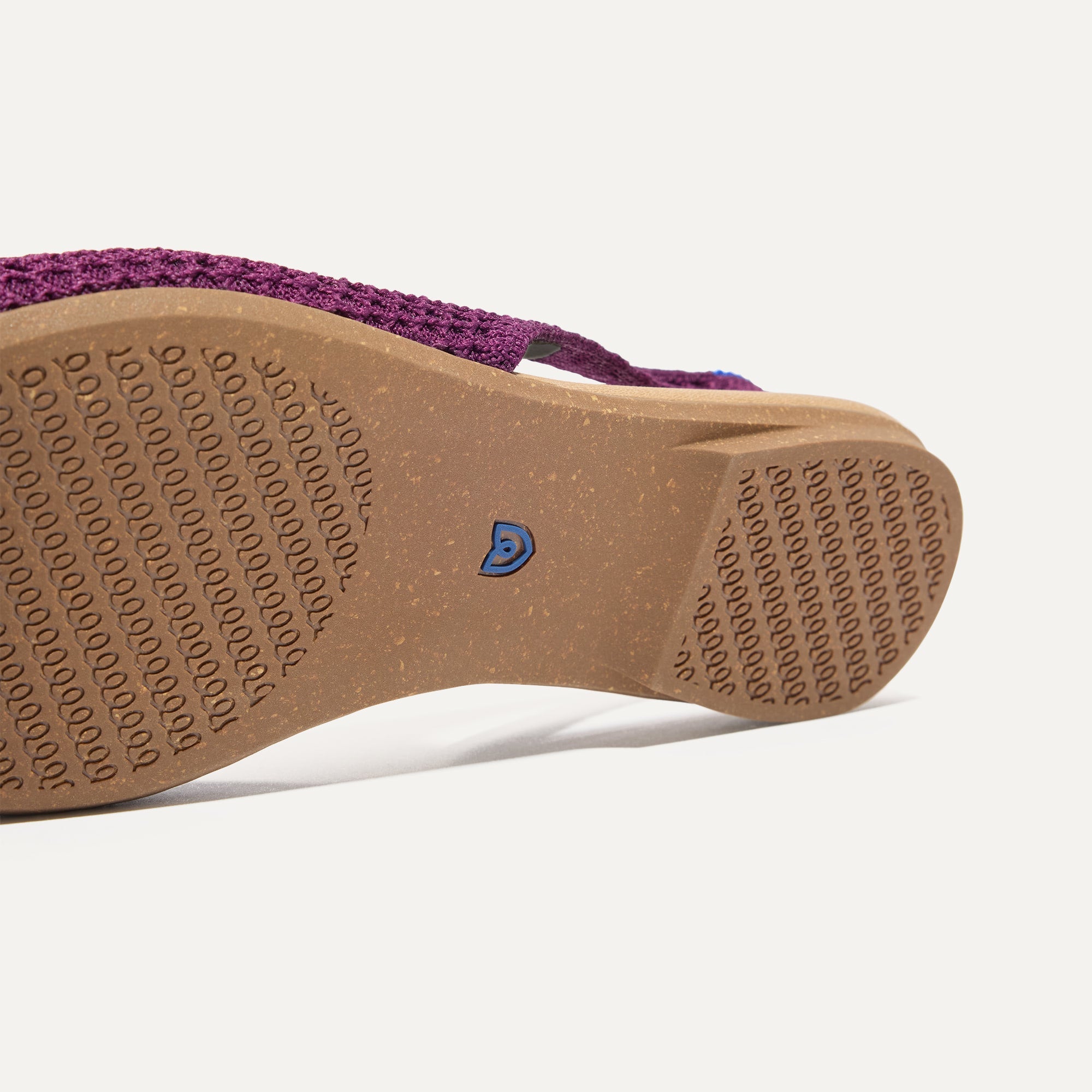 The Almond Slingback - Plum Mesh - 图片 7