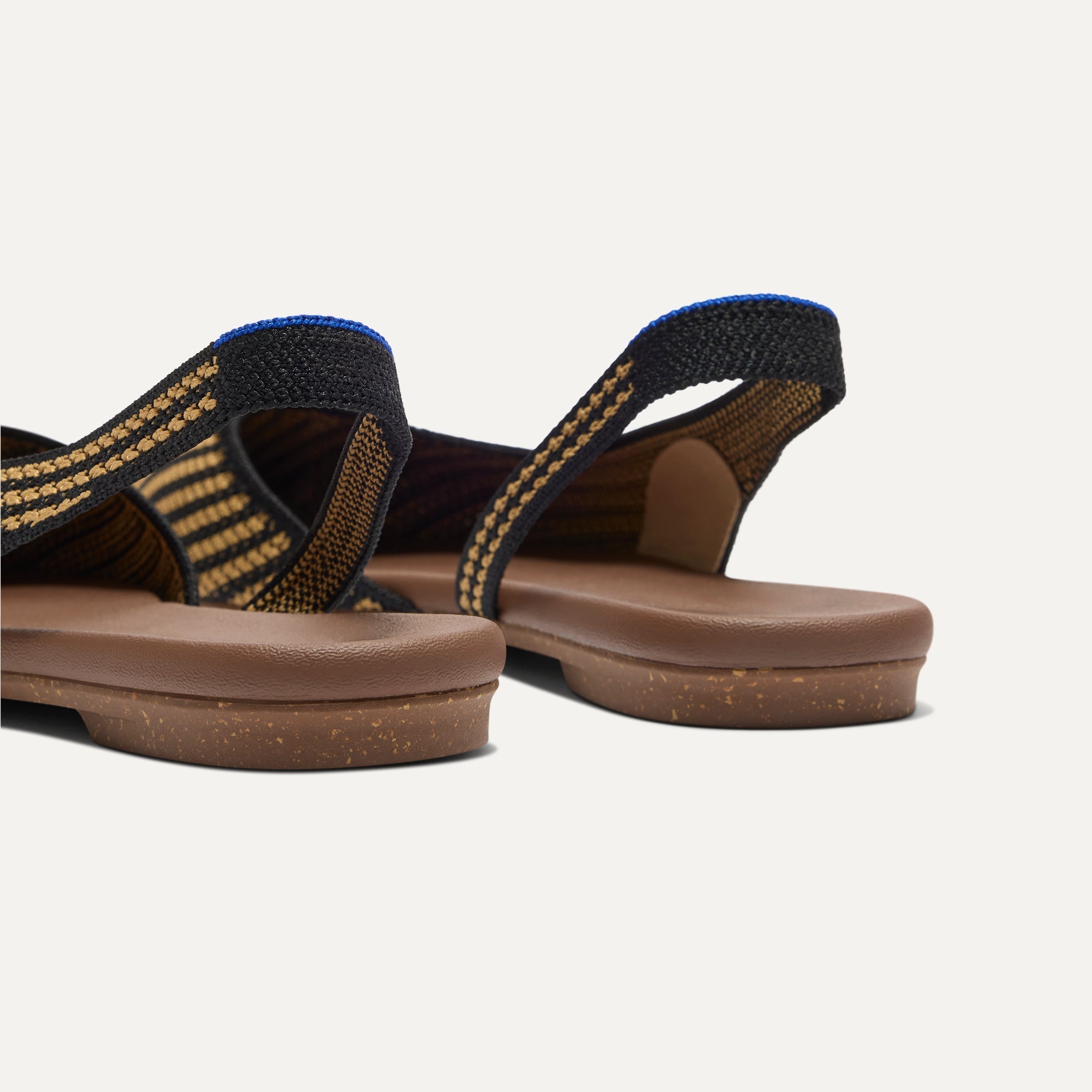 The Almond Slingback - Butterscotch Stripe - 图片 4