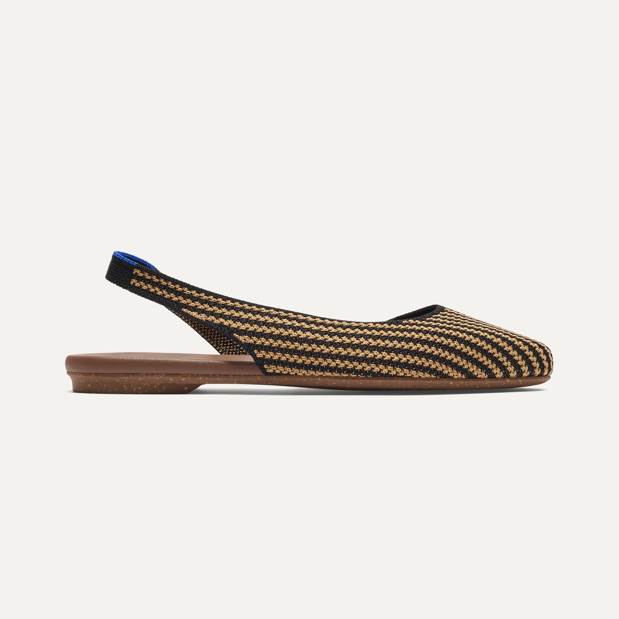 The Almond Slingback - Butterscotch Stripe - 图片 5