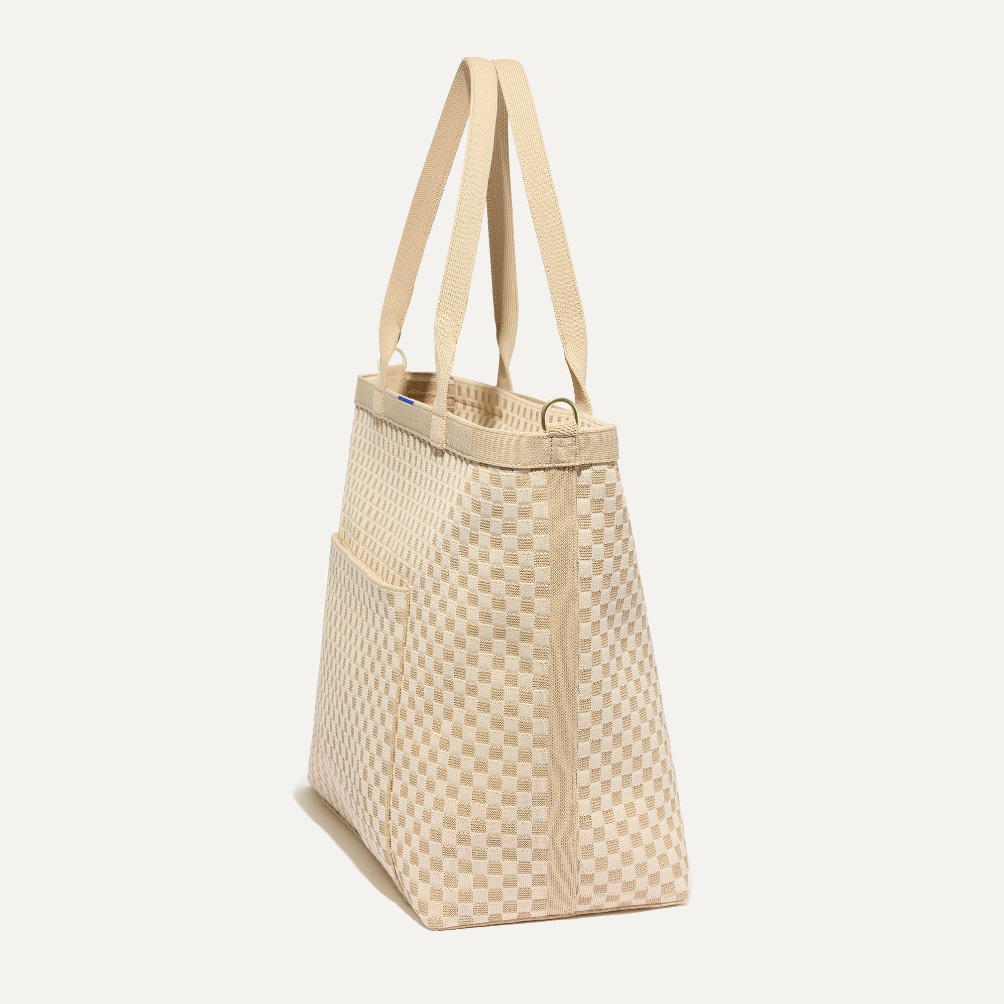 The Zip Travel Tote - Parchment Basketweave - 图片 5