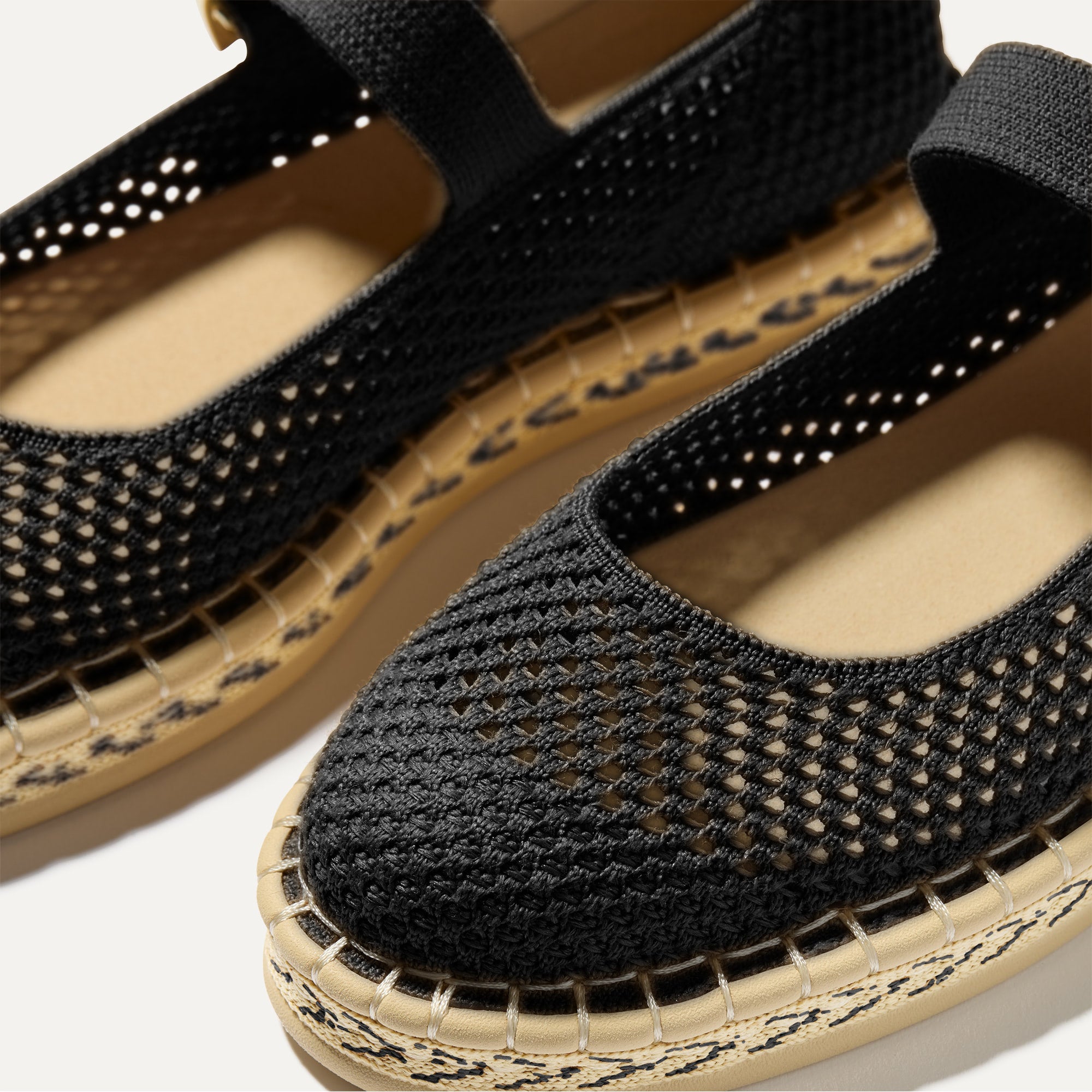 The Espadrille Mary Jane - Black - 图片 7