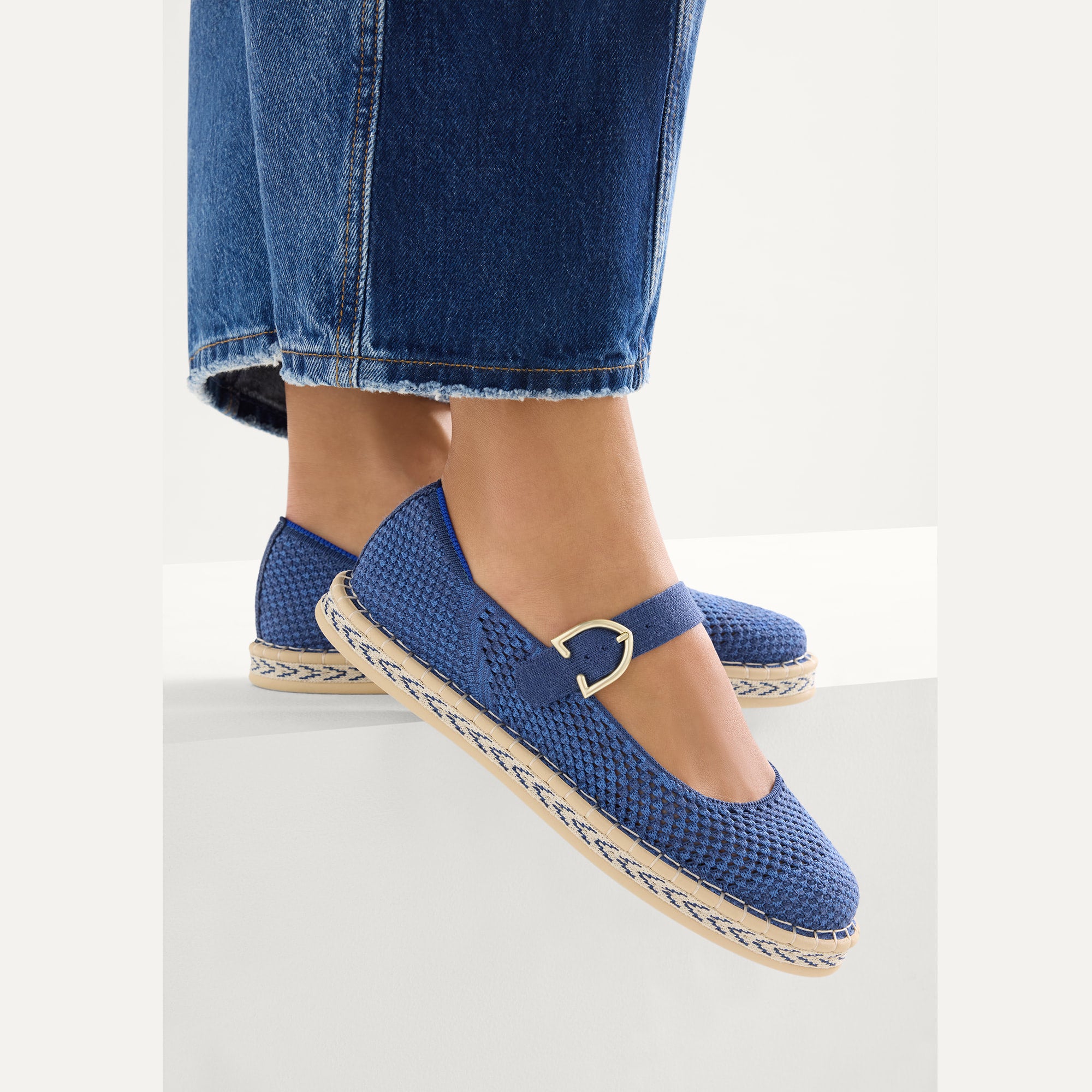 The Espadrille Mary Jane - Blue Breeze - 图片 2