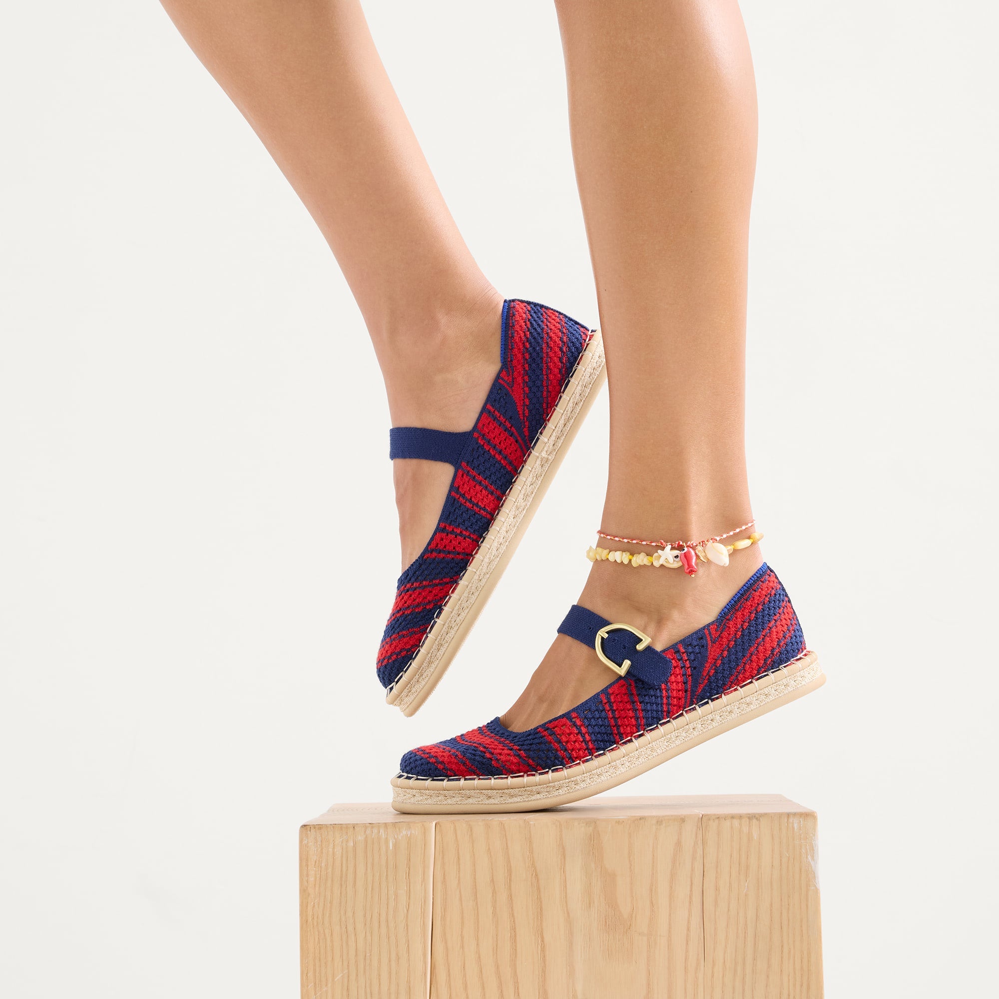 The Espadrille Mary Jane - Cherry Tide - 图片 2