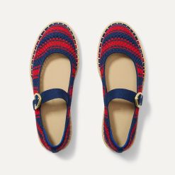 The Espadrille Mary Jane - Cherry Tide