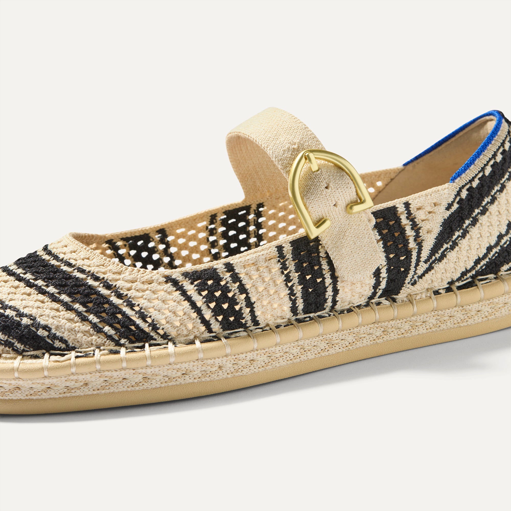The Espadrille Mary Jane - Compass Stripe - 图片 7